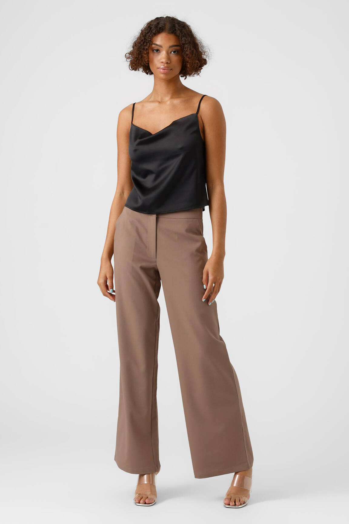 Viršūnė juodas VERO MODA moteris