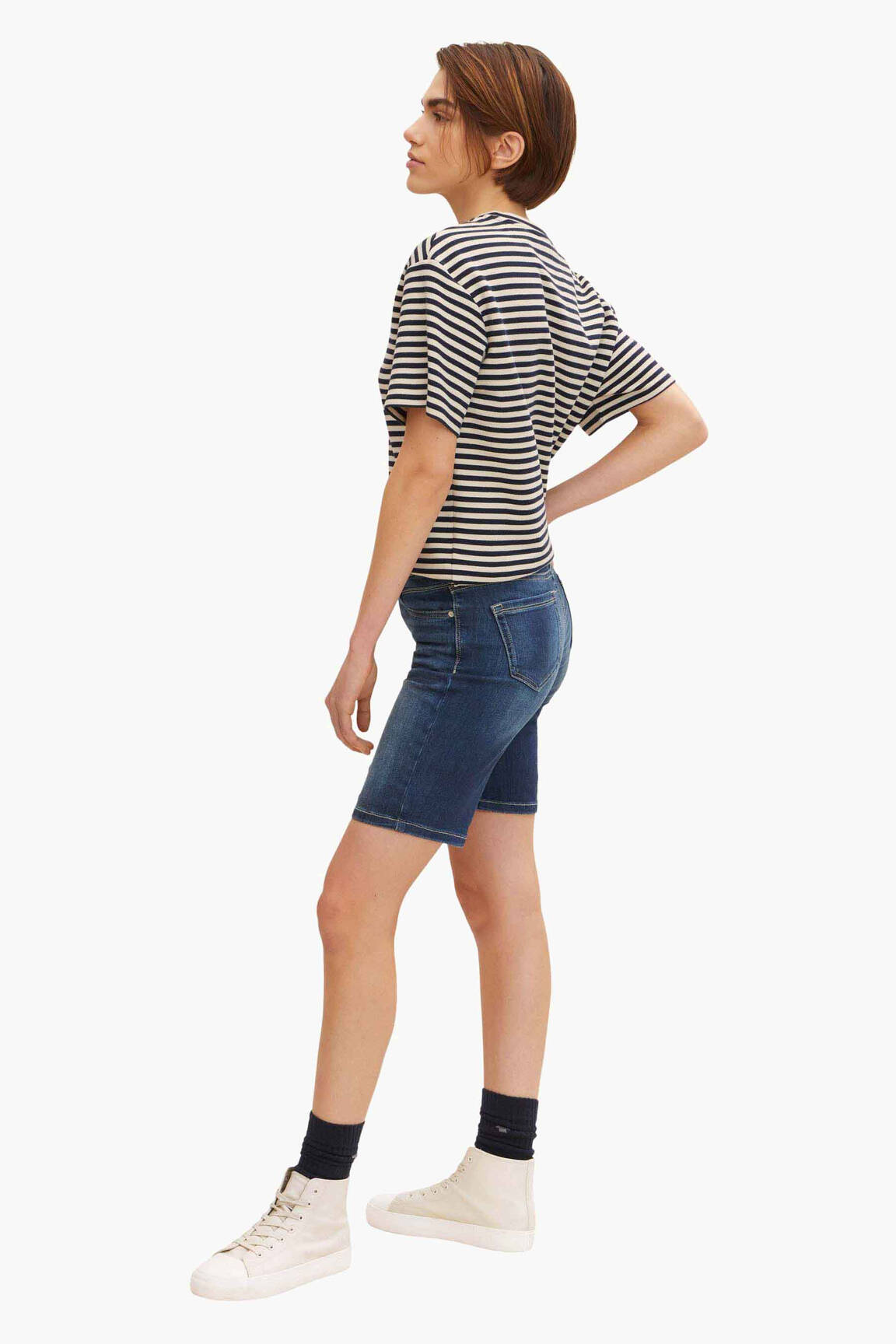 Bermudas mėlyna TOM TAILOR moteris