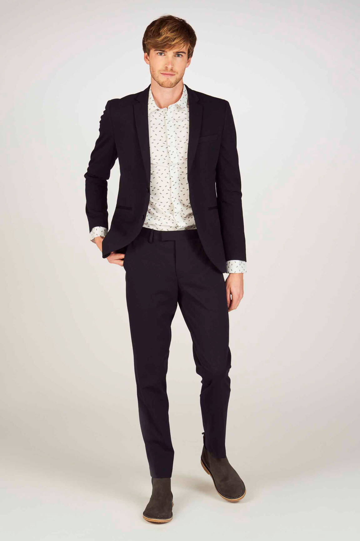 Chino kelnė mėlyna JACK & JONES vyras