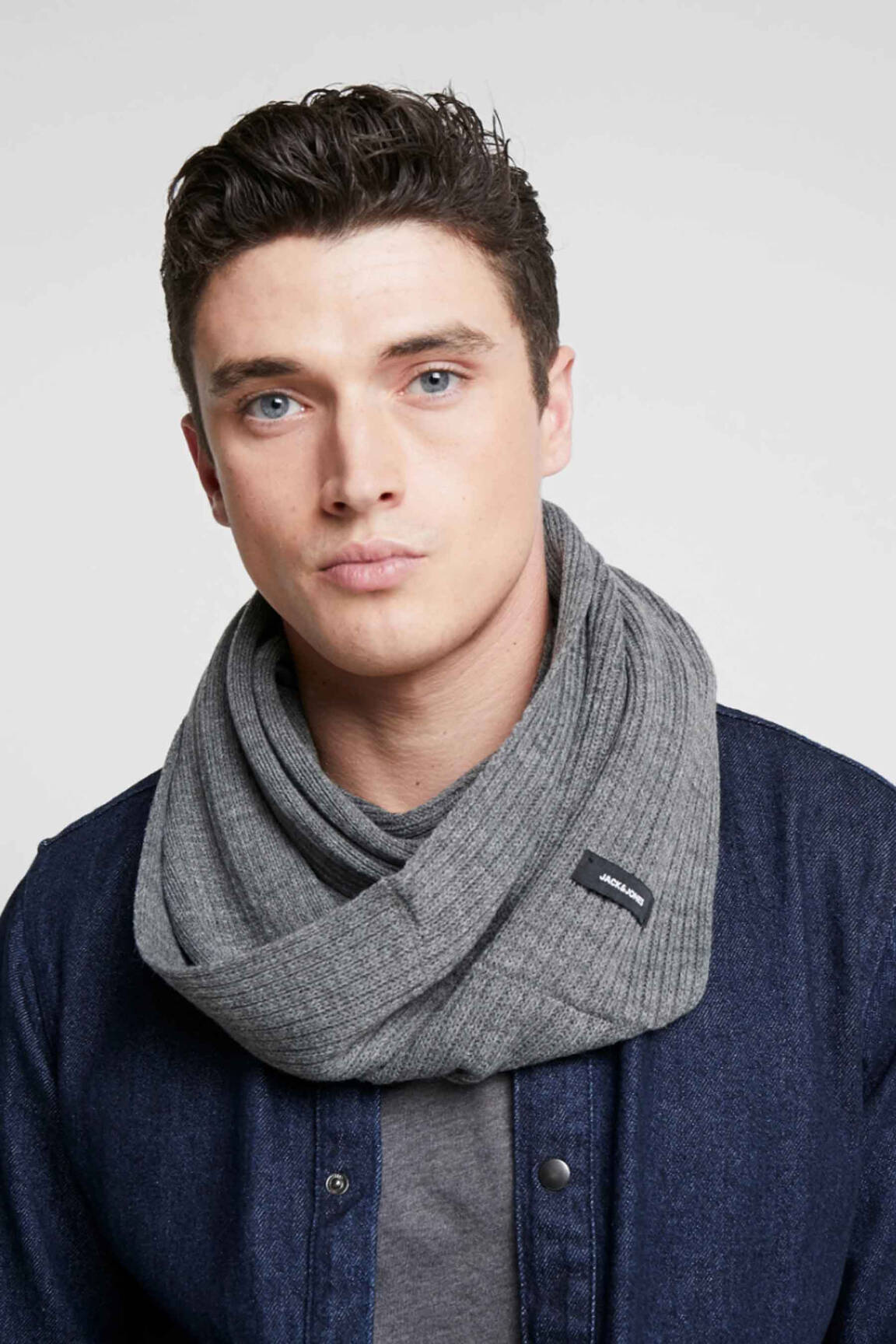 Apykaklė / kaklo juosta pilka JACK & JONES vyras