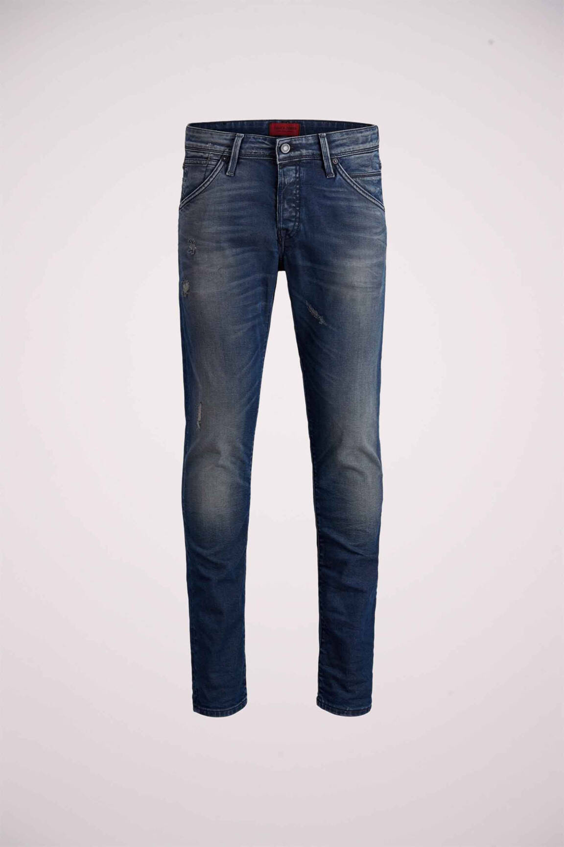 Lieknos džinsai mėlyna JACK & JONES vyras