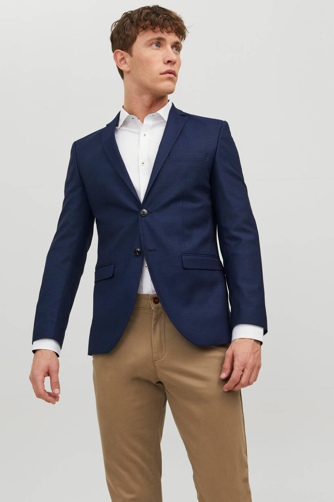 Švarkas mėlyna JACK & JONES vyras