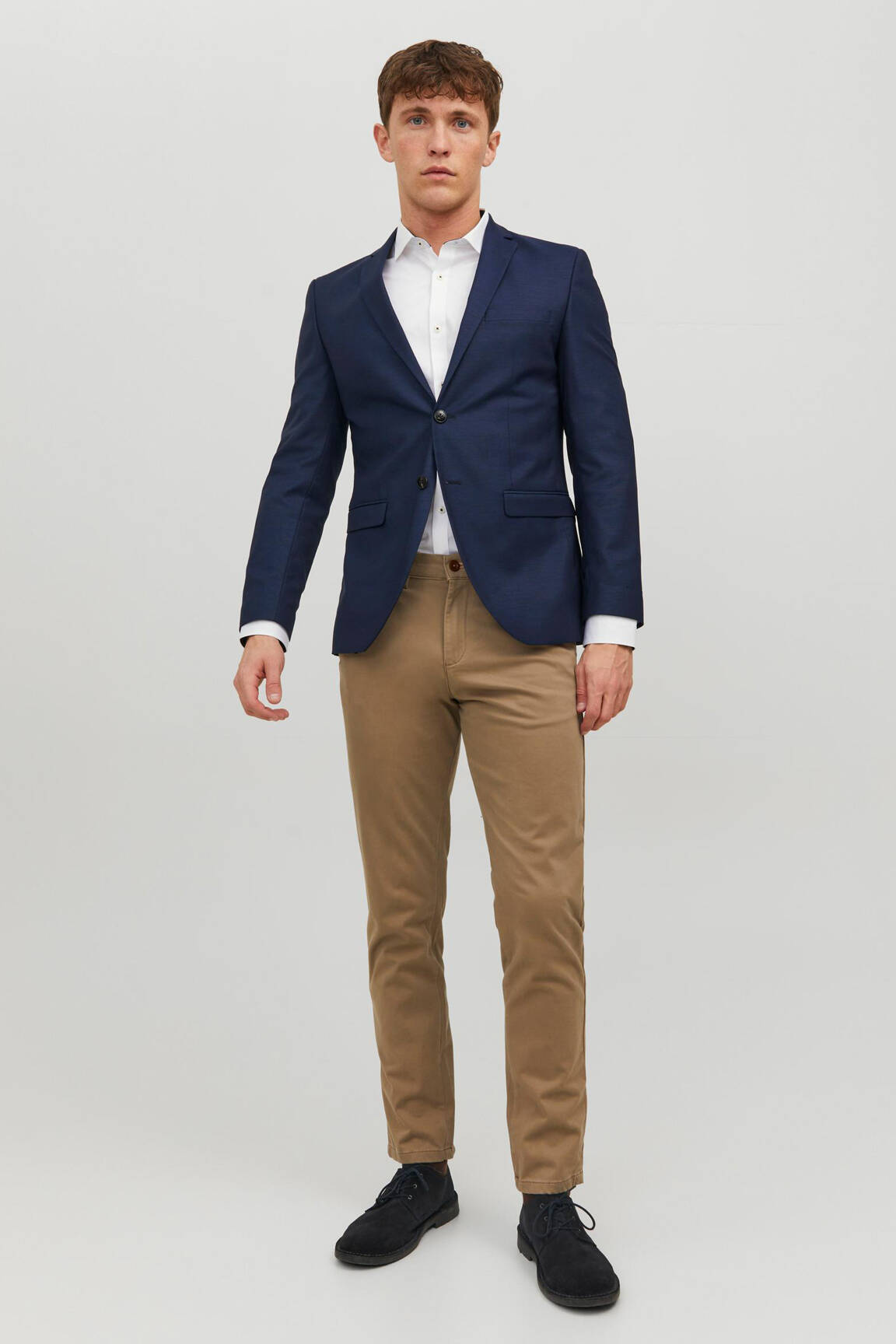 Švarkas mėlyna JACK & JONES vyras