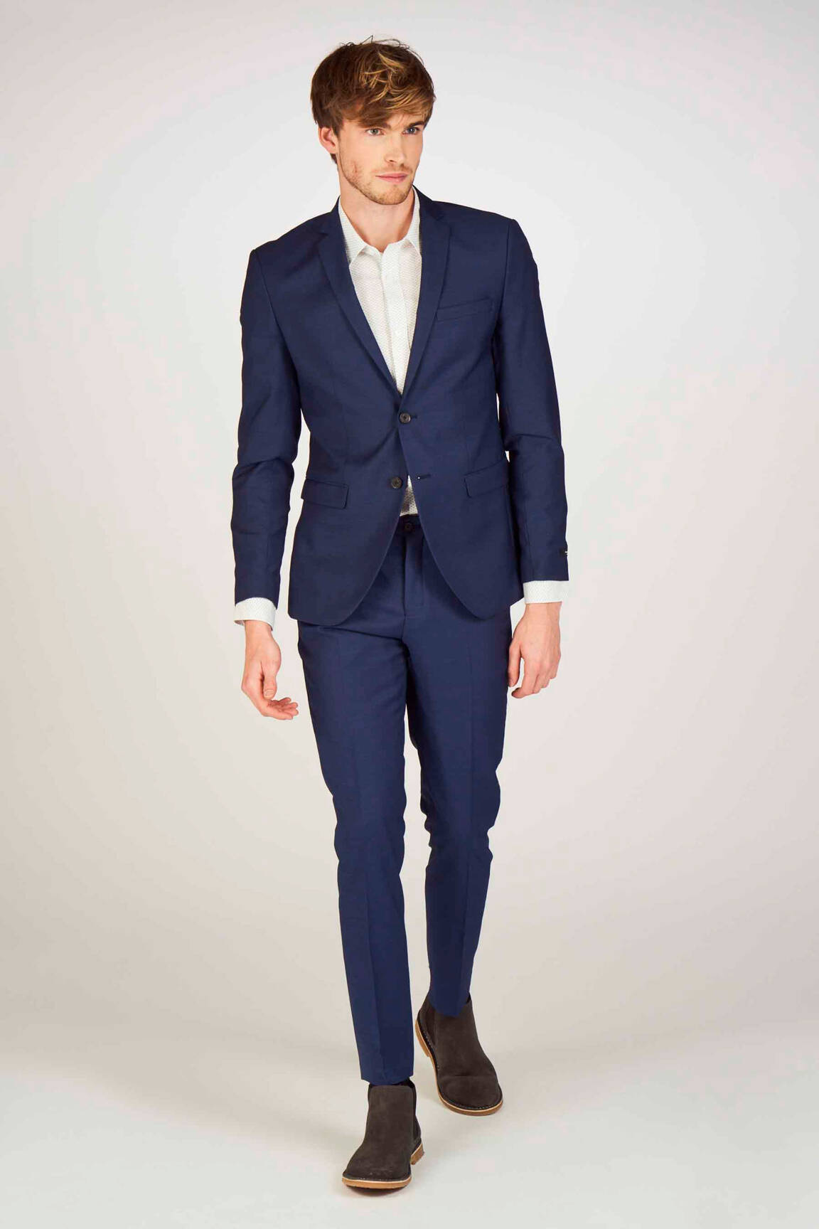 Chino kelnė mėlyna JACK & JONES vyras