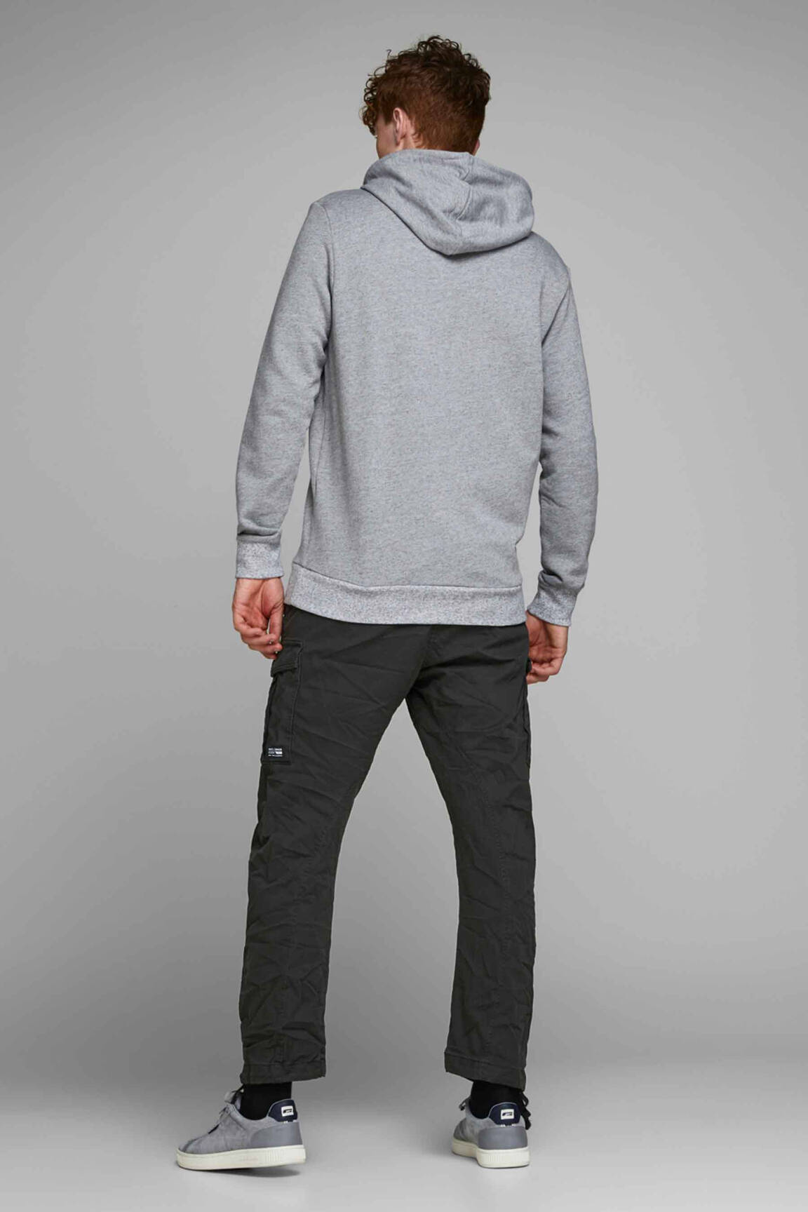 Kargo kelnė juodas JACK & JONES vyras