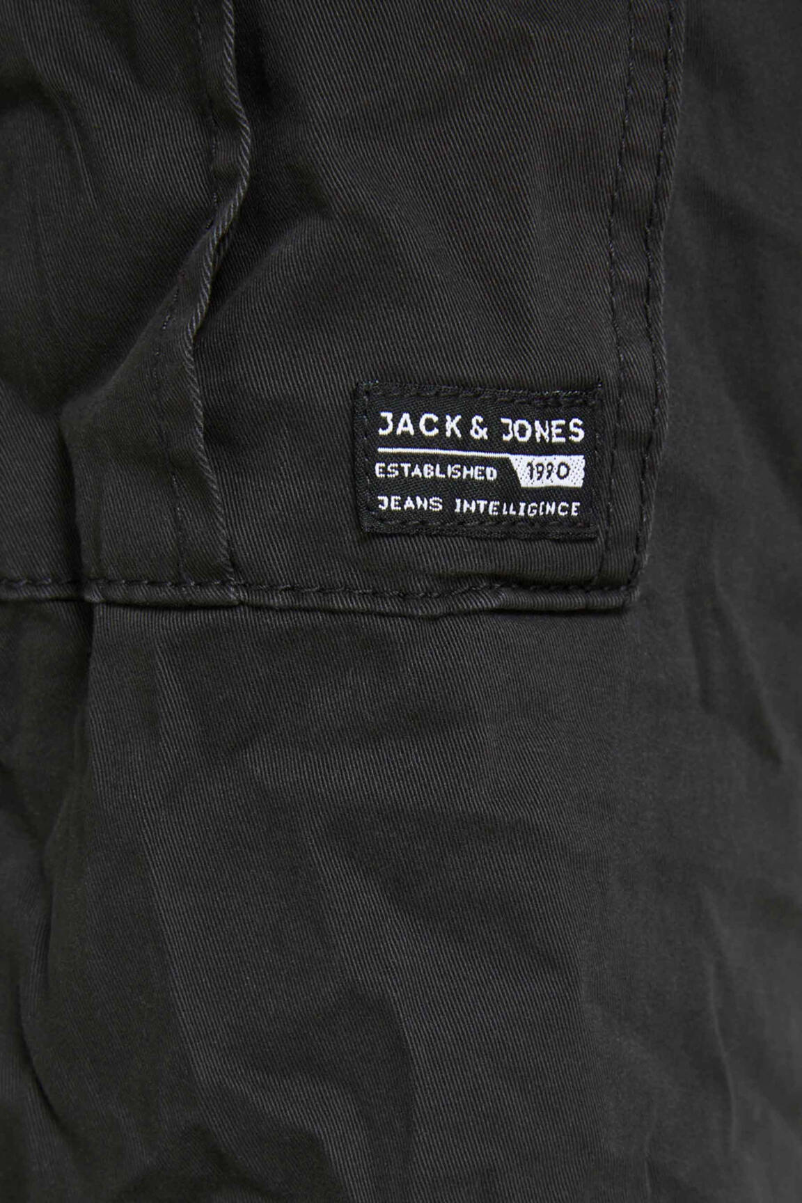 Kargo kelnė juodas JACK & JONES vyras