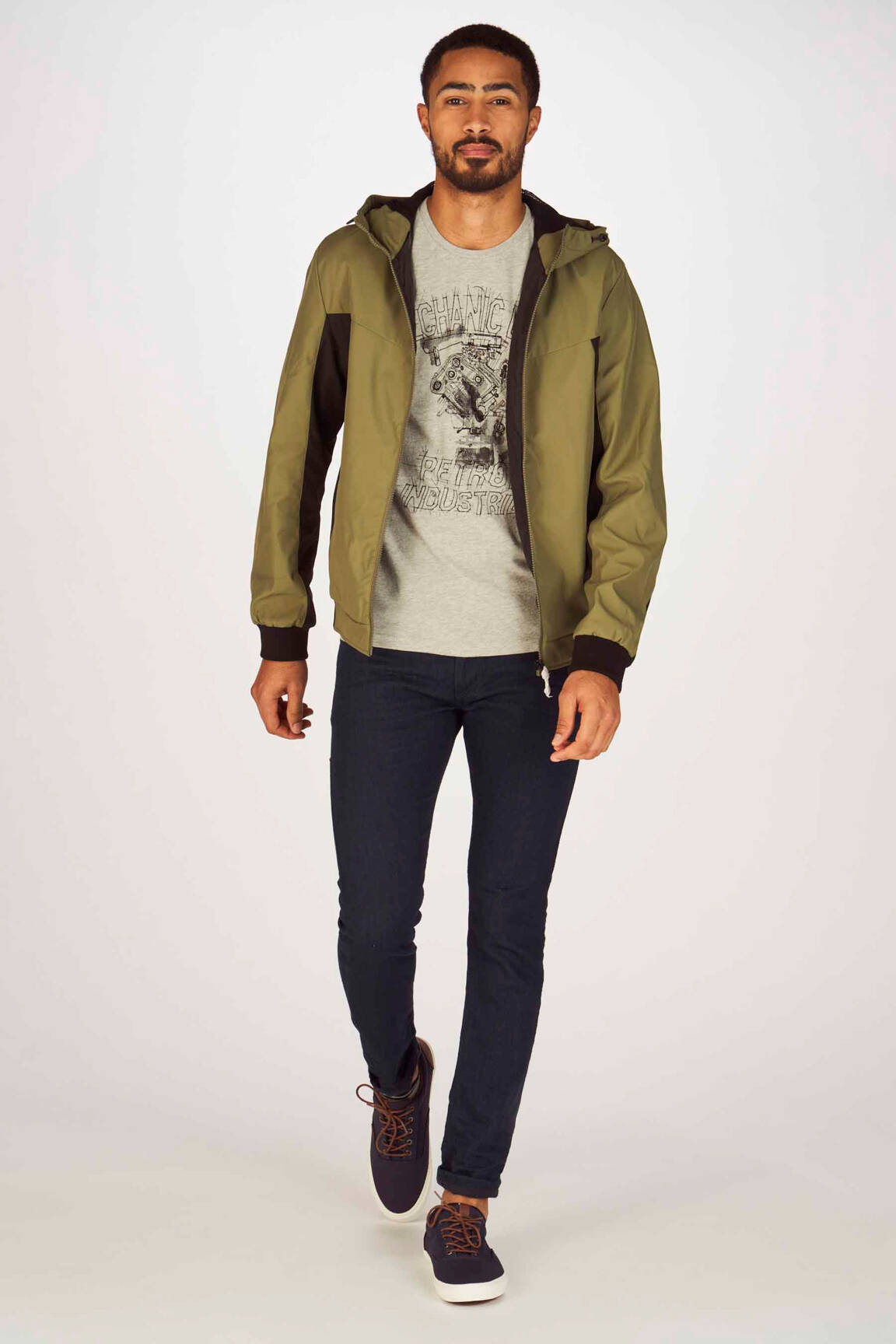 Kasdienis švarkas žalias JACK & JONES vyras