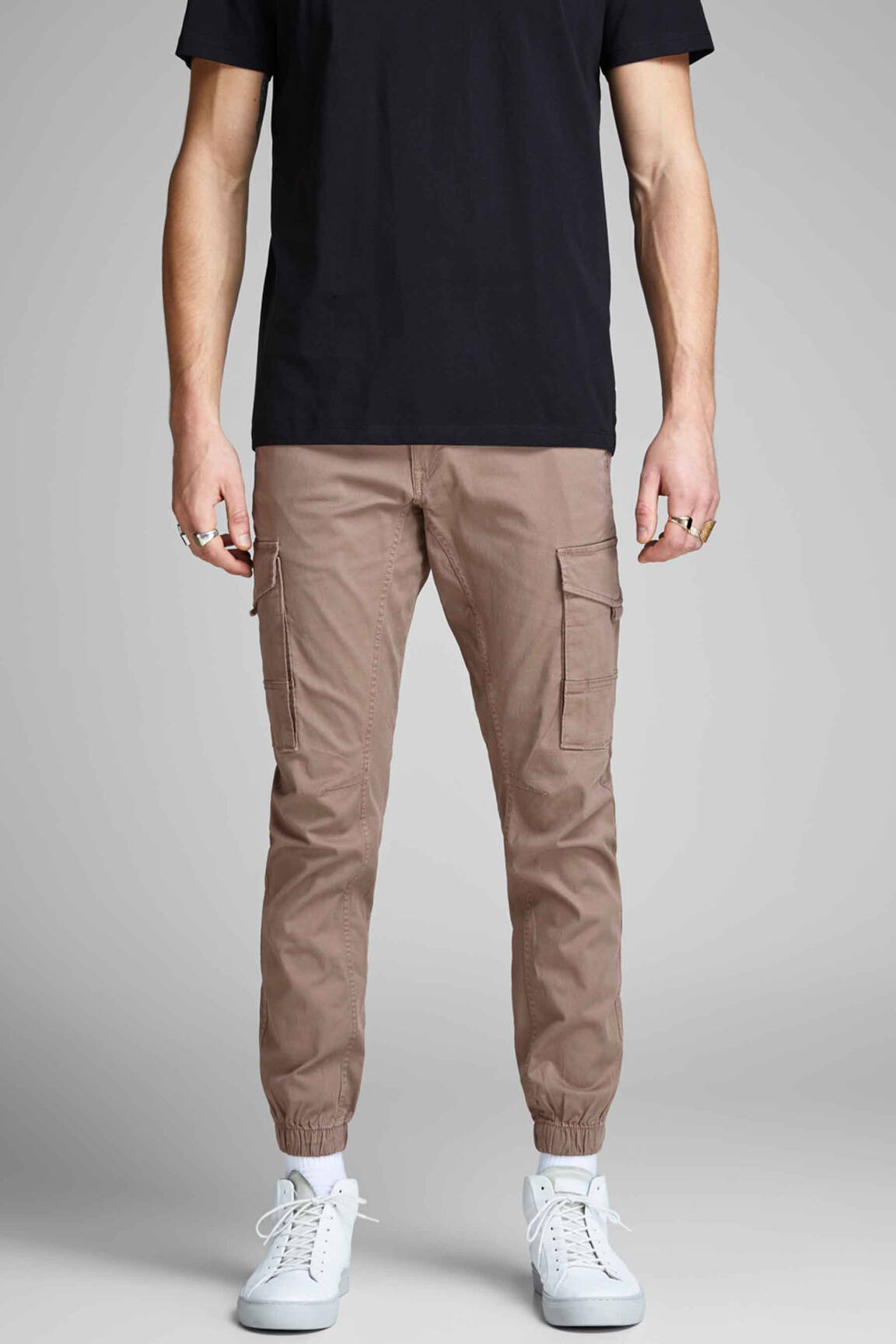 Kargo kelnė rudas JACK & JONES vyras