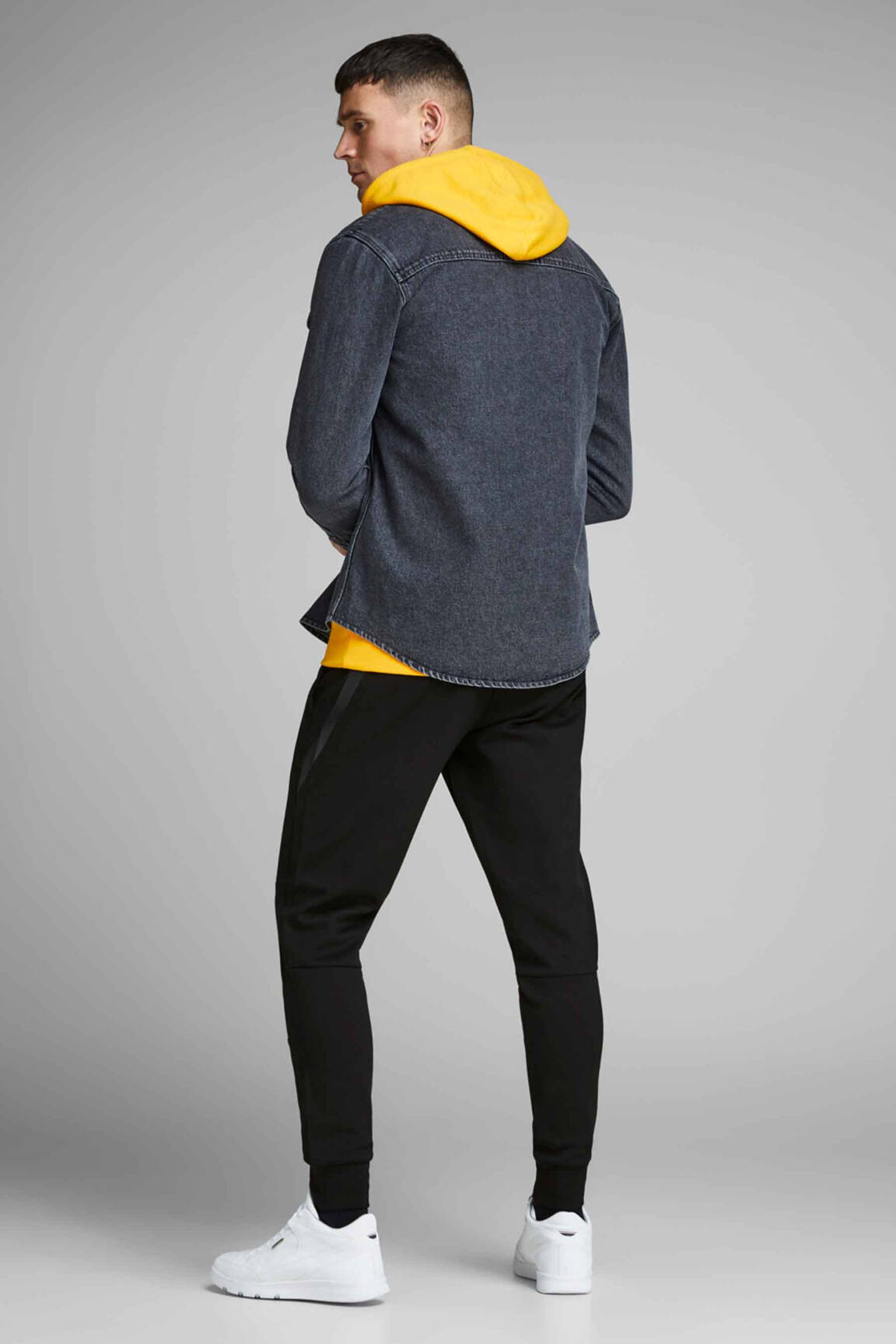 Joggins juodas JACK & JONES vyras