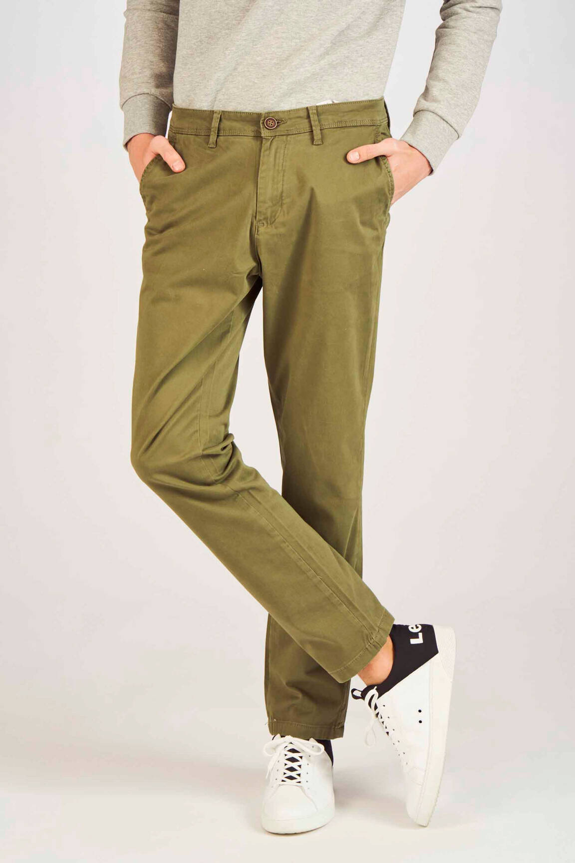 Chino kelnė žalias JACK & JONES vyras