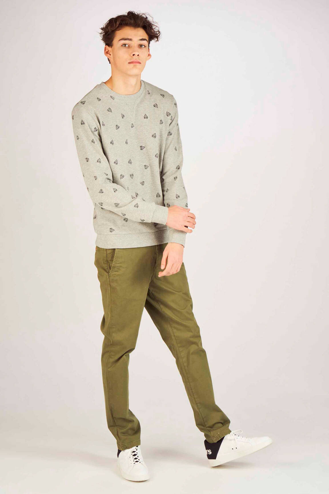 Chino kelnė žalias JACK & JONES vyras