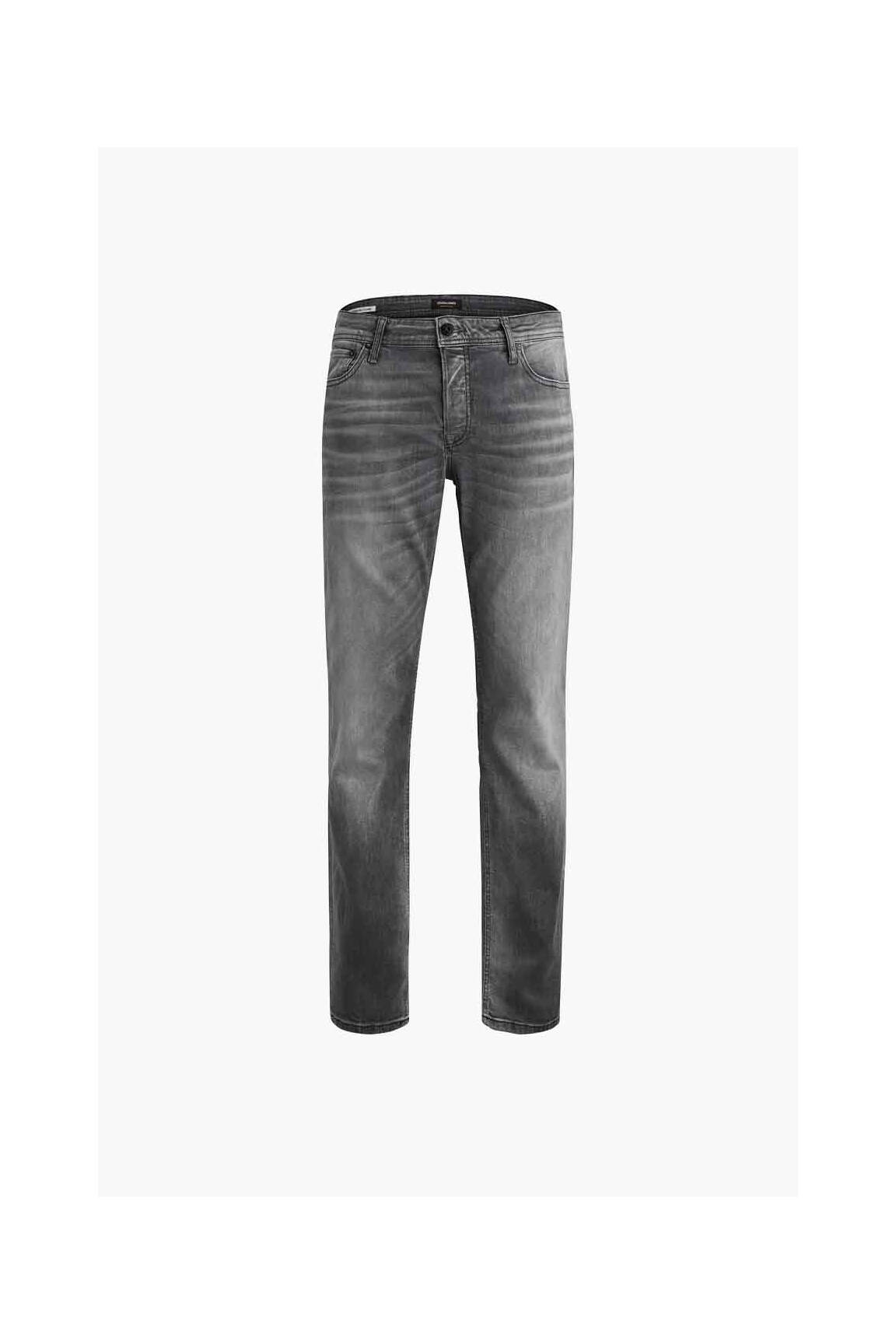 Tiesios kirpimo džinsai juodas JACK & JONES vyras