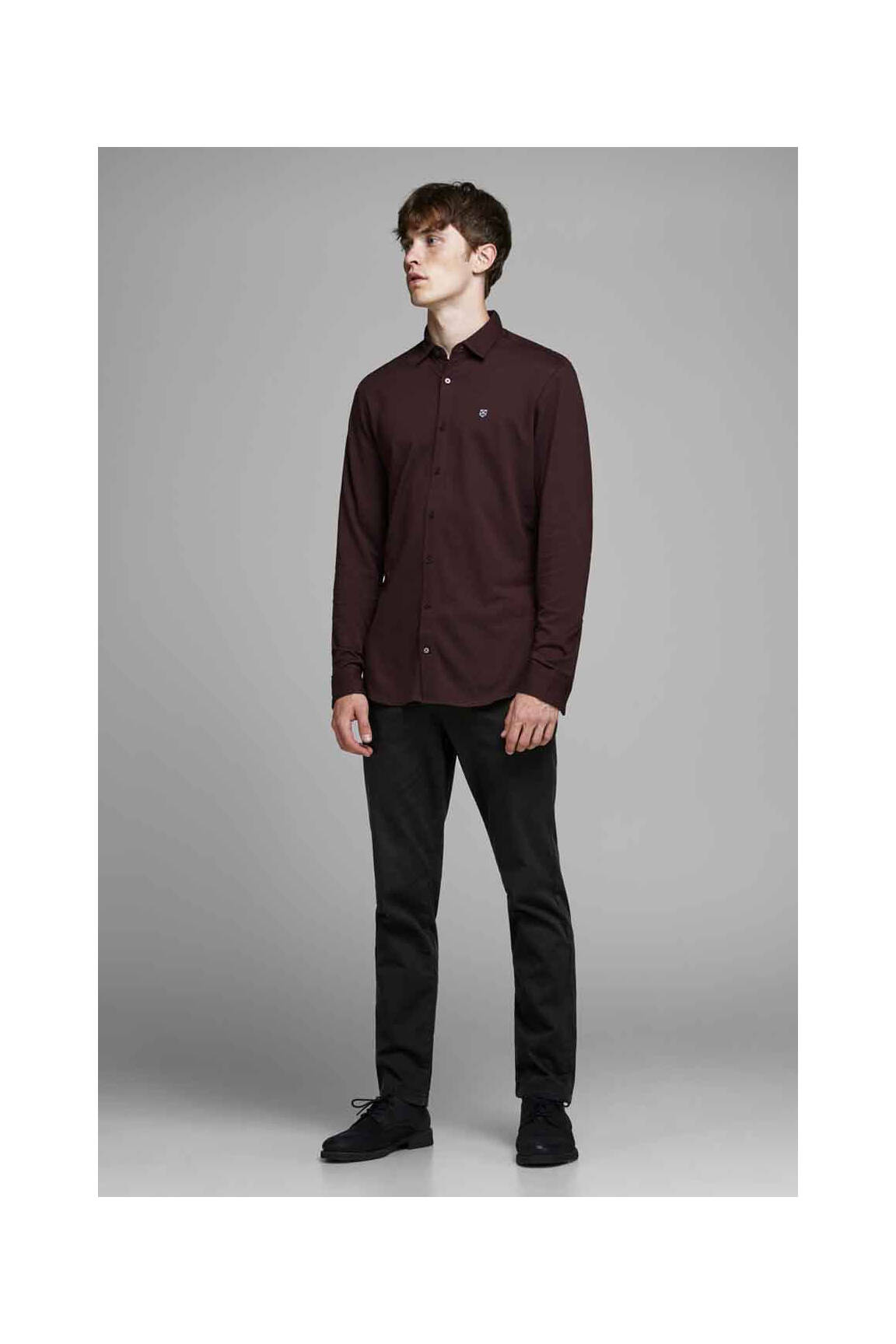 Chino kelnė juodas JACK & JONES vyras