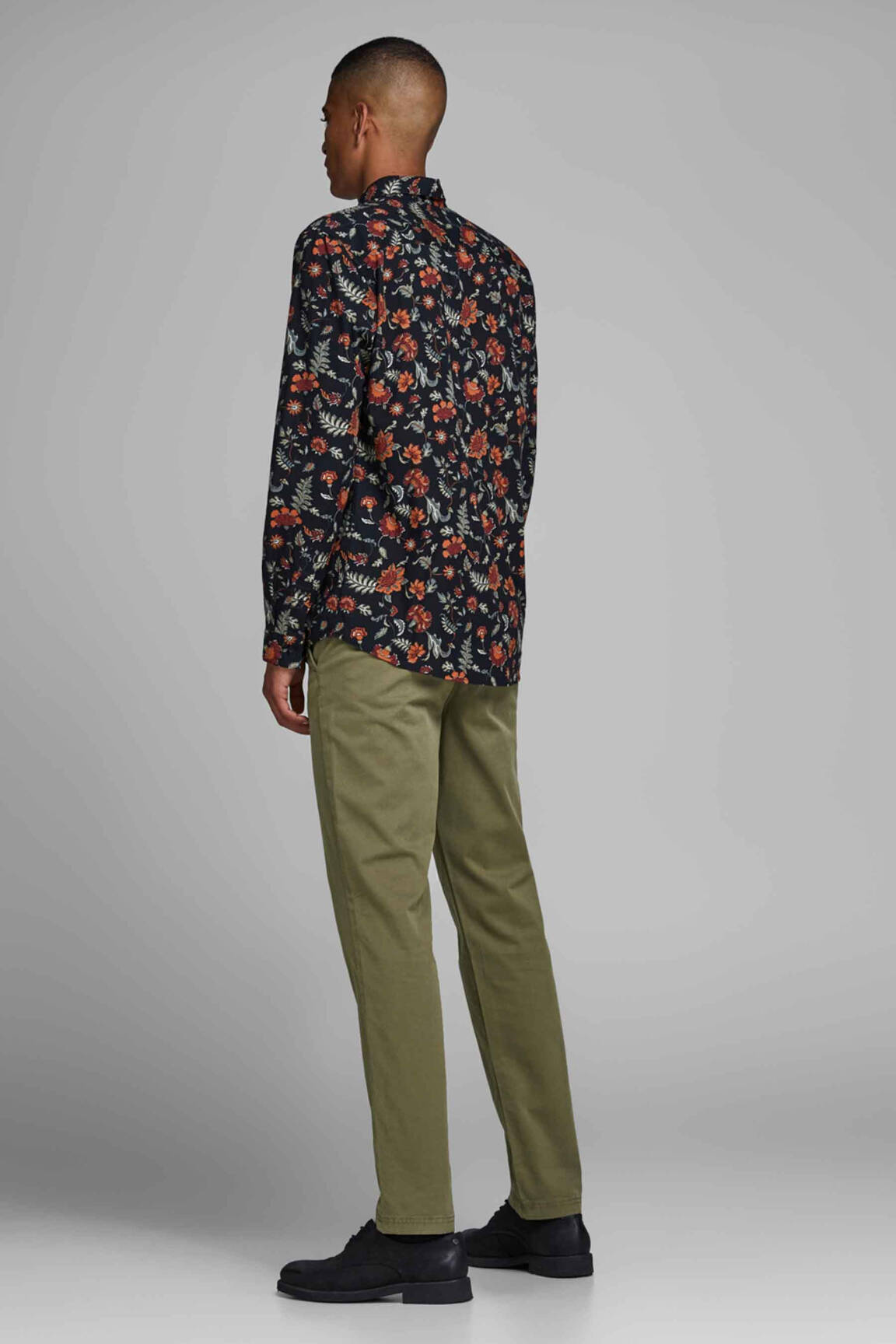 Chino kelnė žalias JACK & JONES vyras