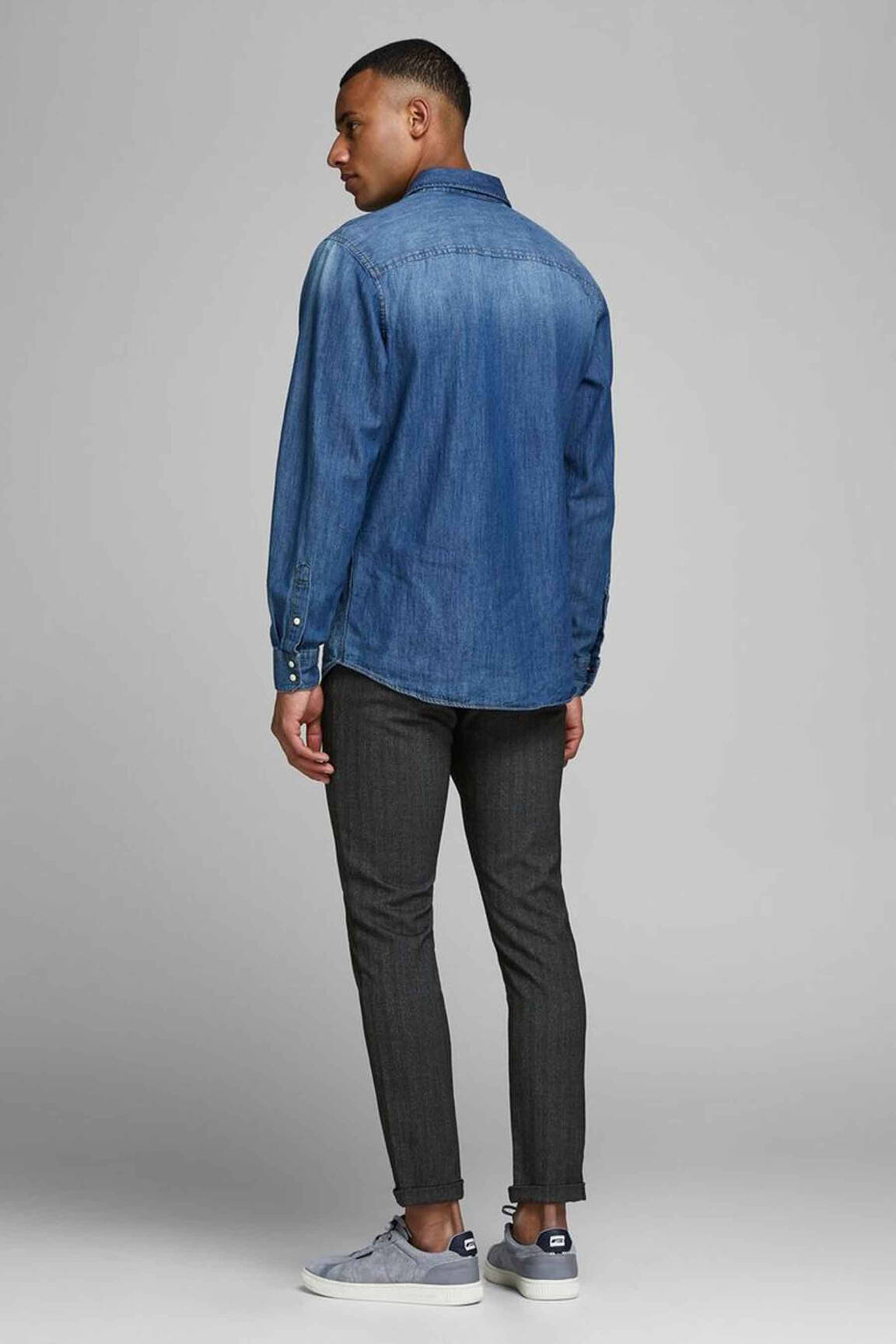 Chino kelnė pilka JACK & JONES vyras