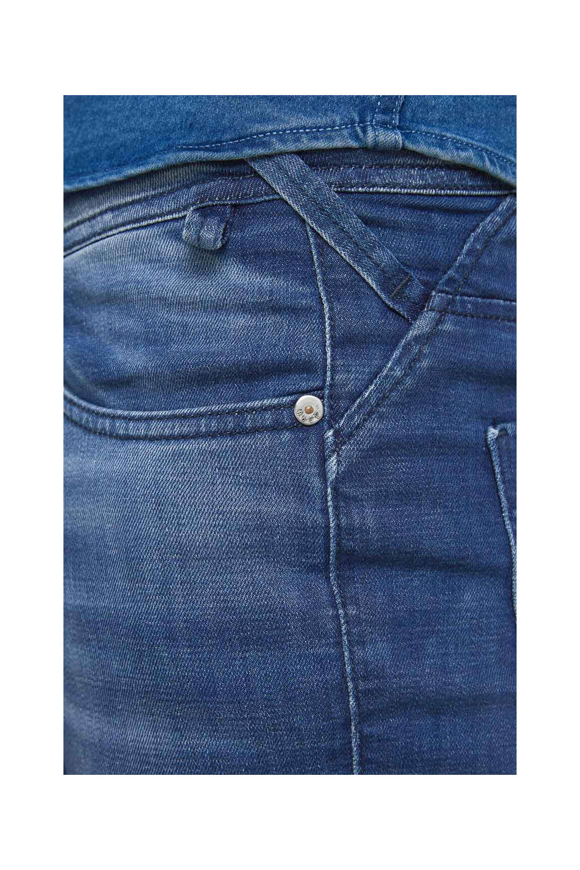 Lieknos džinsai mėlyna JACK & JONES vyras