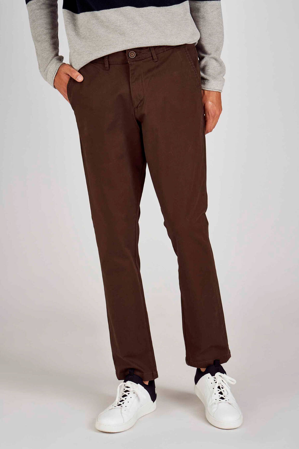 Chino kelnė rudas JACK & JONES vyras
