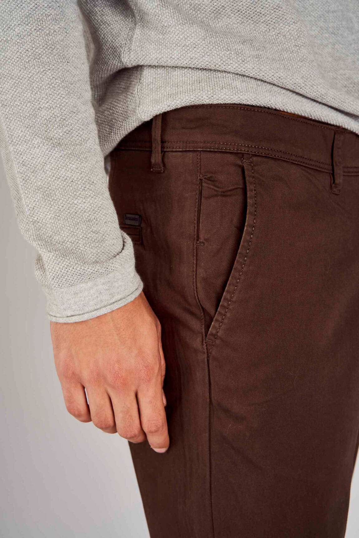Chino kelnė rudas JACK & JONES vyras