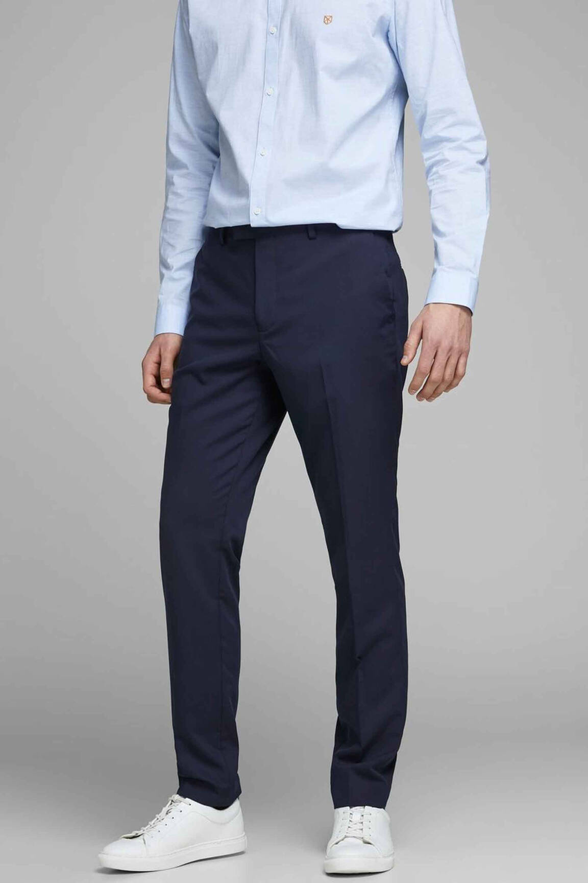 Chino kelnė mėlyna JACK & JONES vyras