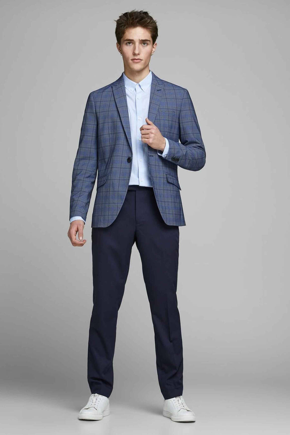 Chino kelnė mėlyna JACK & JONES vyras