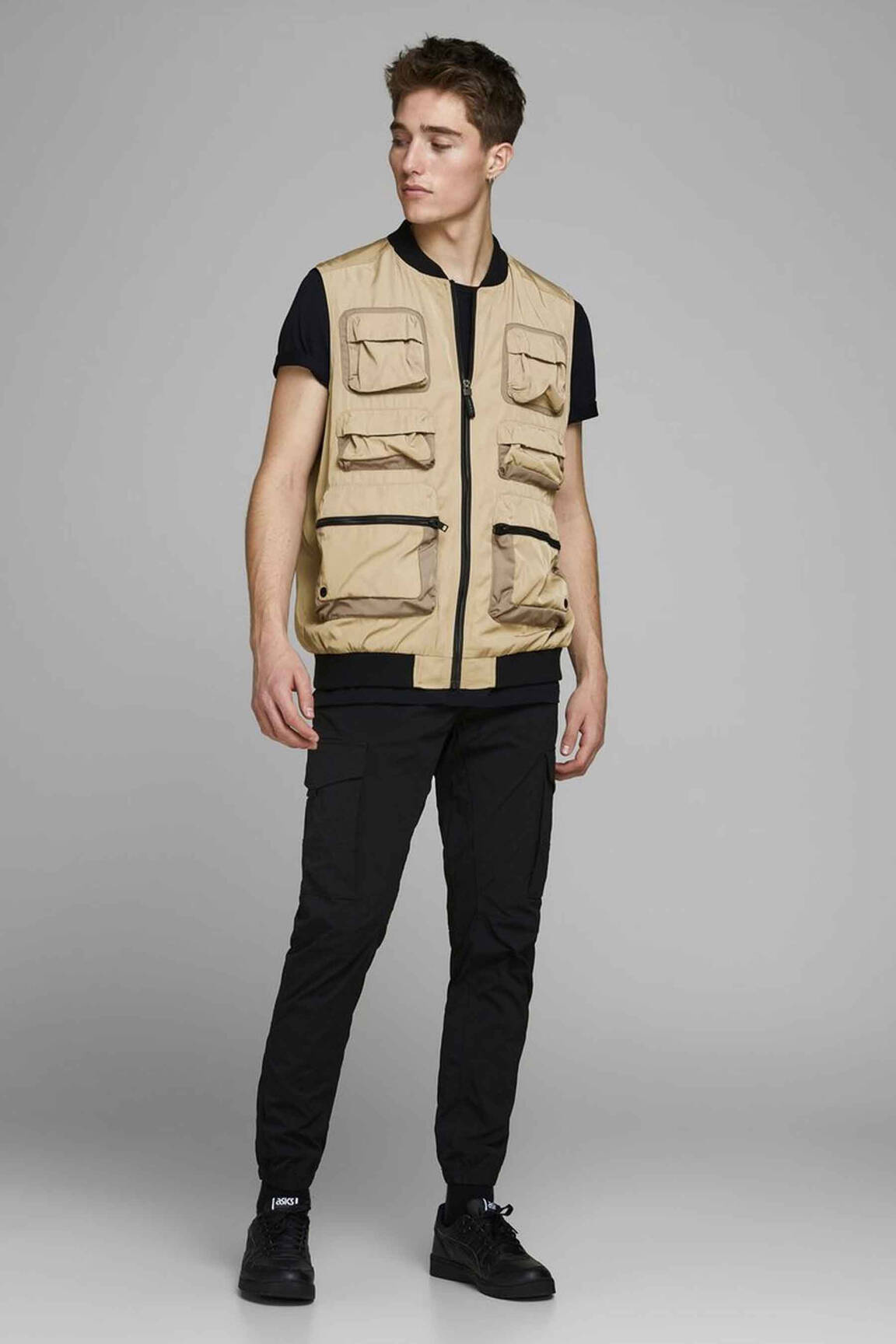 Kasdienis švarkas mėlyna JACK & JONES vyras