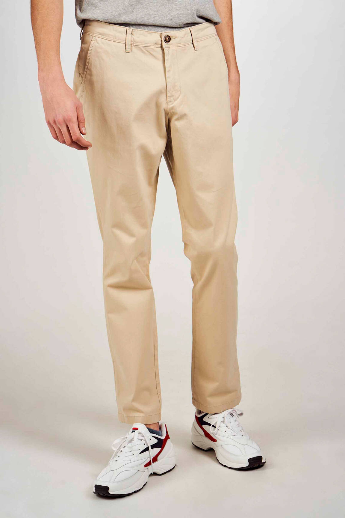 Chino kelnė baltas JACK & JONES vyras