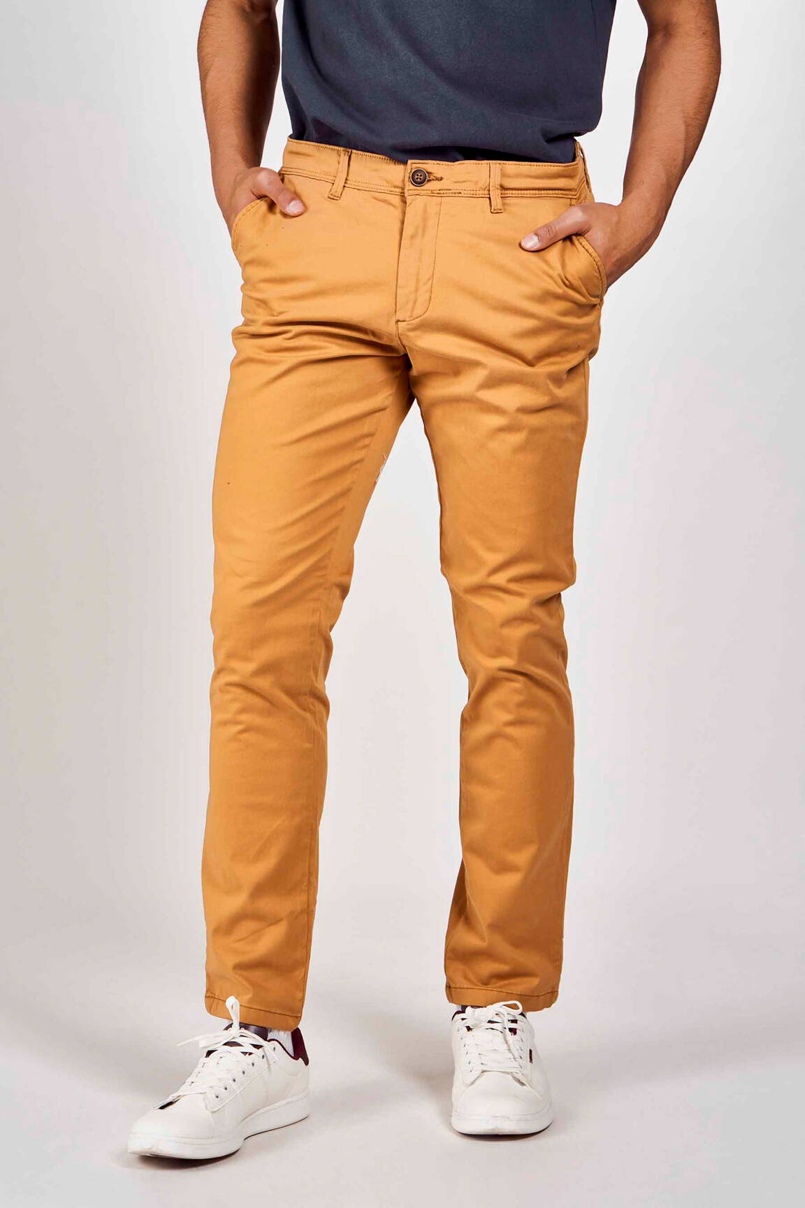 Chino kelnė rudas JACK & JONES vyras