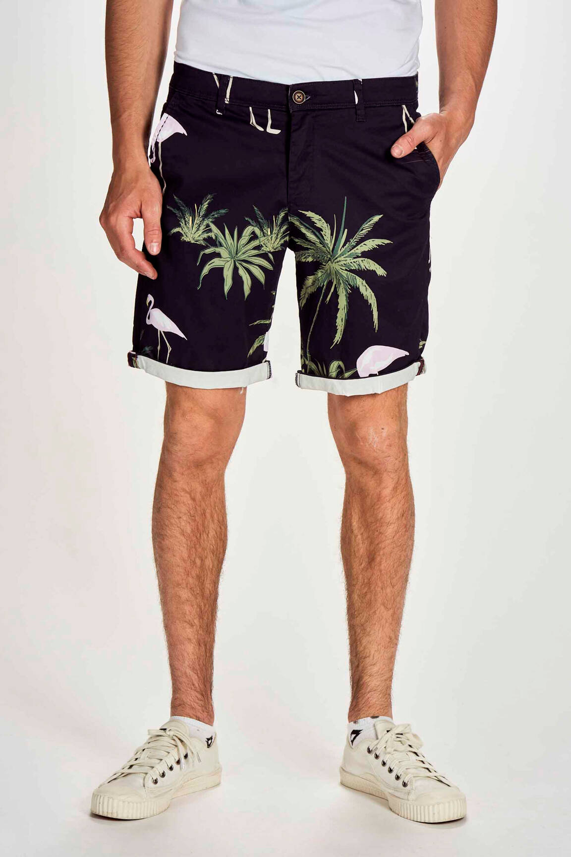 Bermudas mėlyna JACK & JONES vyras