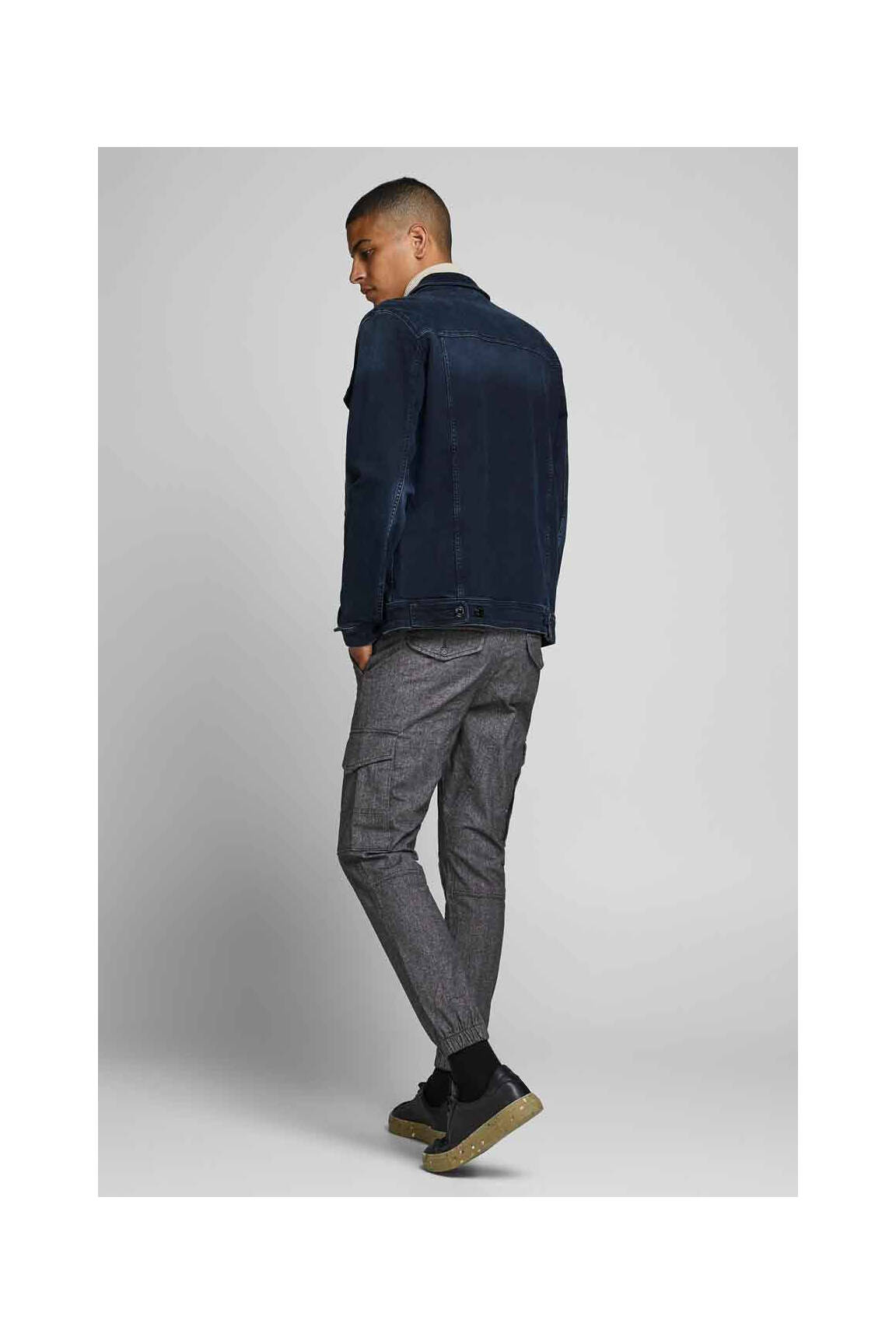 Kargo kelnė pilka JACK & JONES vyras
