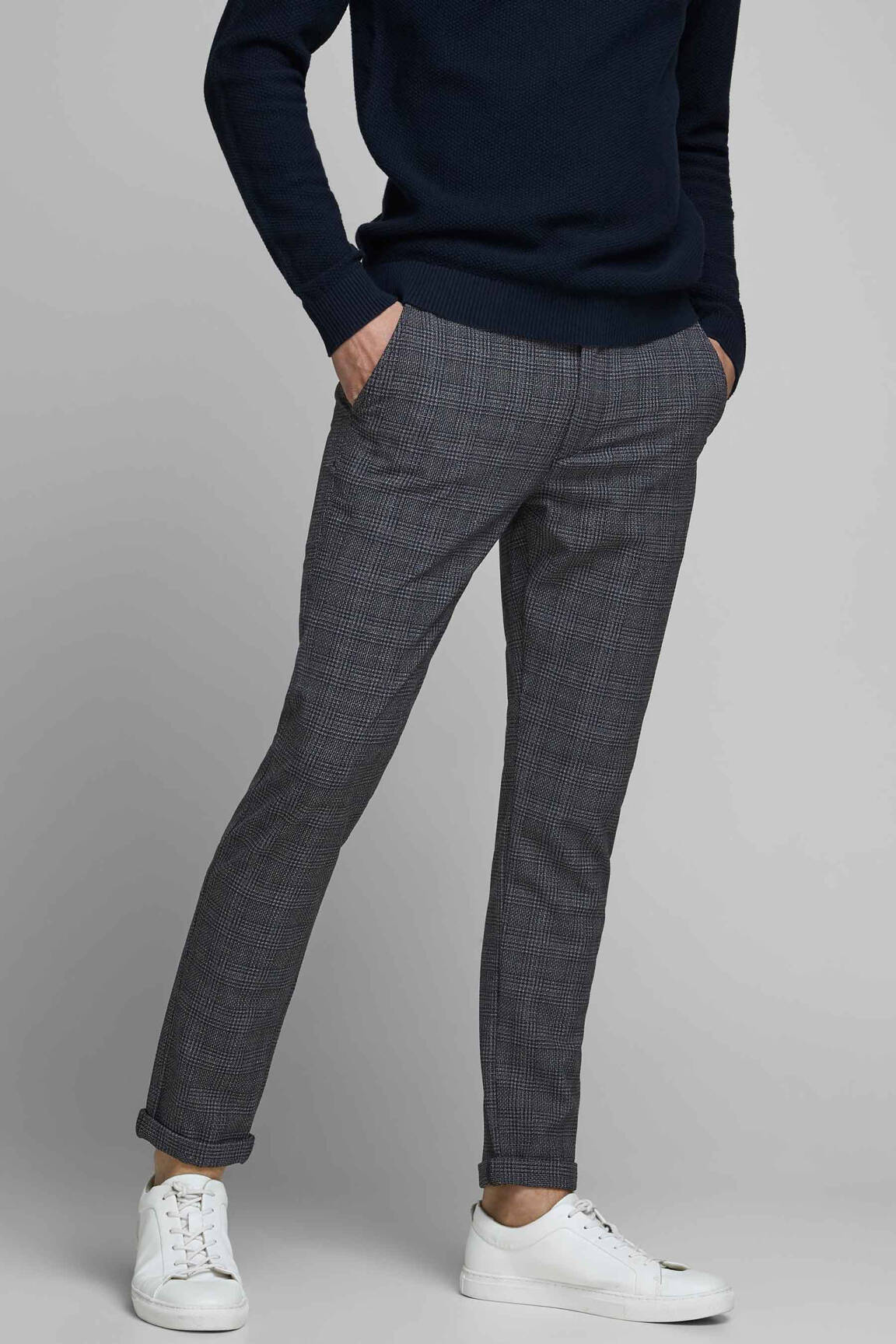 Chino kelnė juodas JACK & JONES vyras