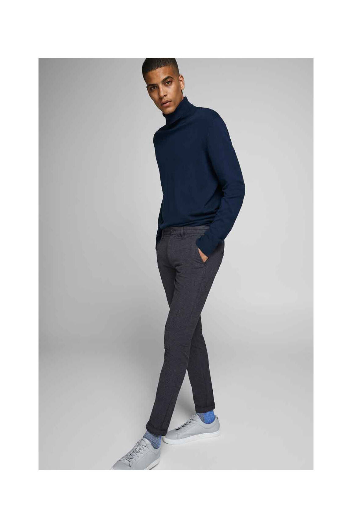 Chino kelnė mėlyna JACK & JONES vyras