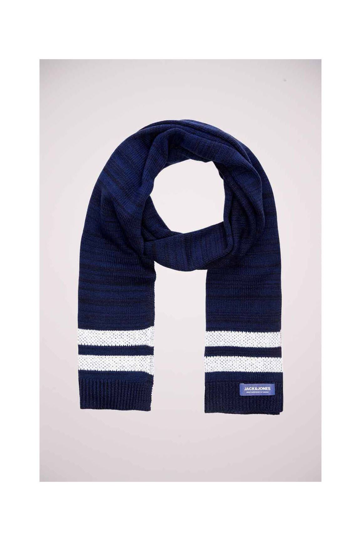 Šalikas mėlyna JACK & JONES vyras
