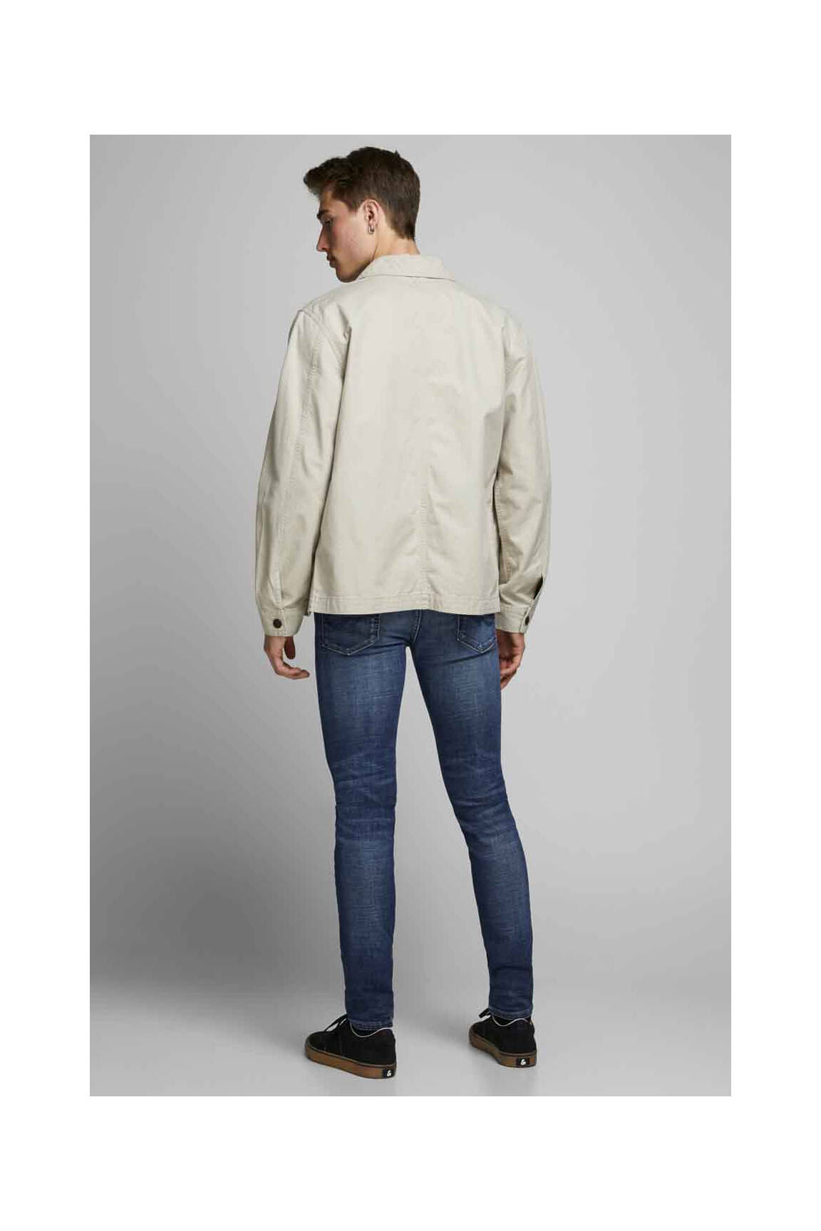 Lieknos džinsai mėlyna JACK & JONES vyras
