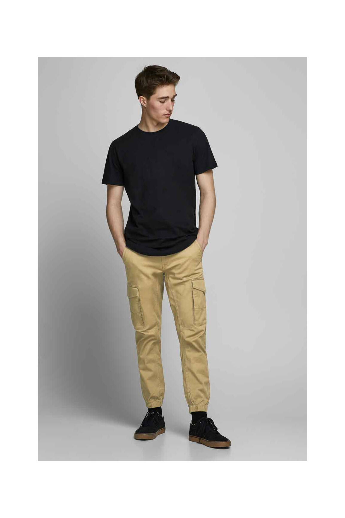 Chino kelnė raudona JACK & JONES vyras