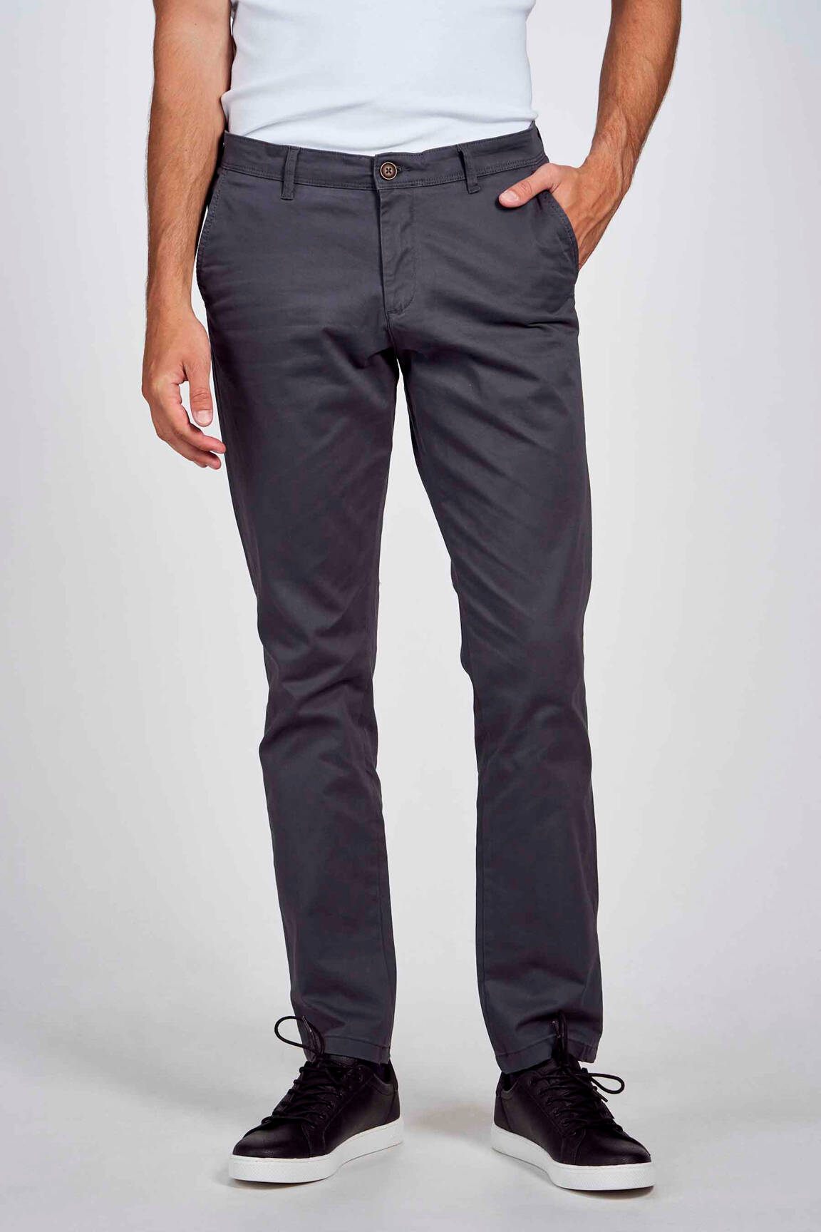 Chino kelnė pilka JACK & JONES vyras