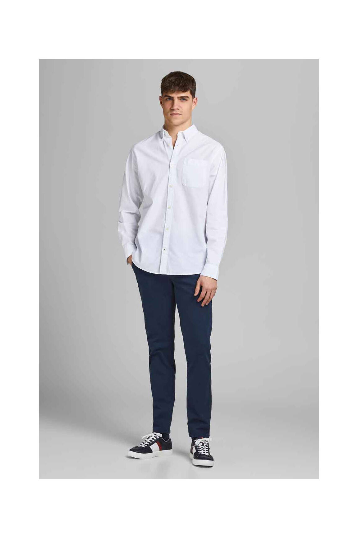 Chino kelnė mėlyna JACK & JONES vyras