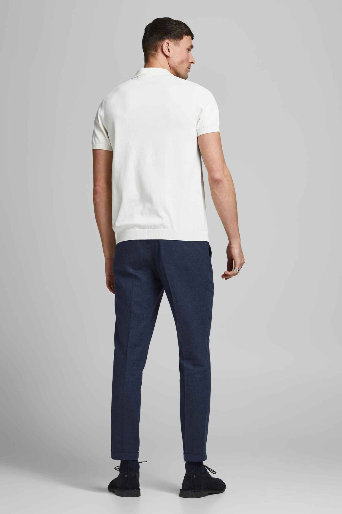 Tiesi kelnė mėlyna JACK & JONES vyras
