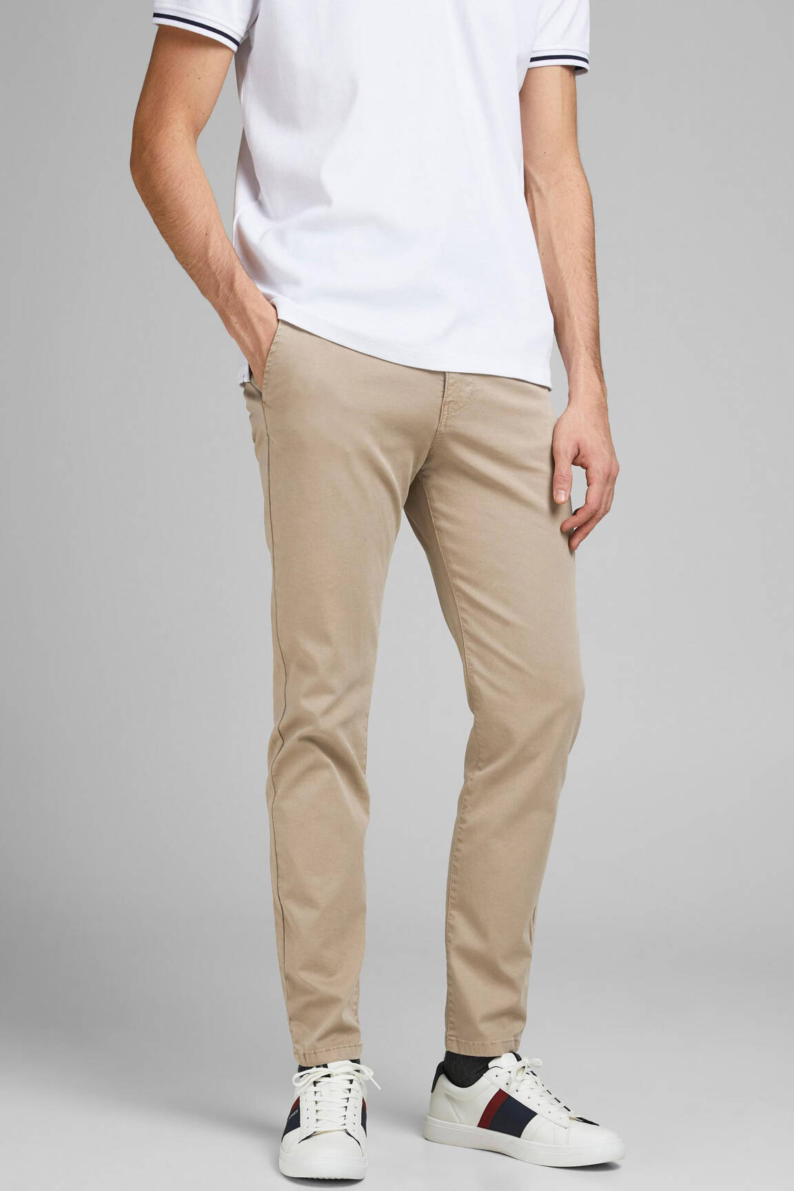 Chino kelnė baltas JACK & JONES vyras