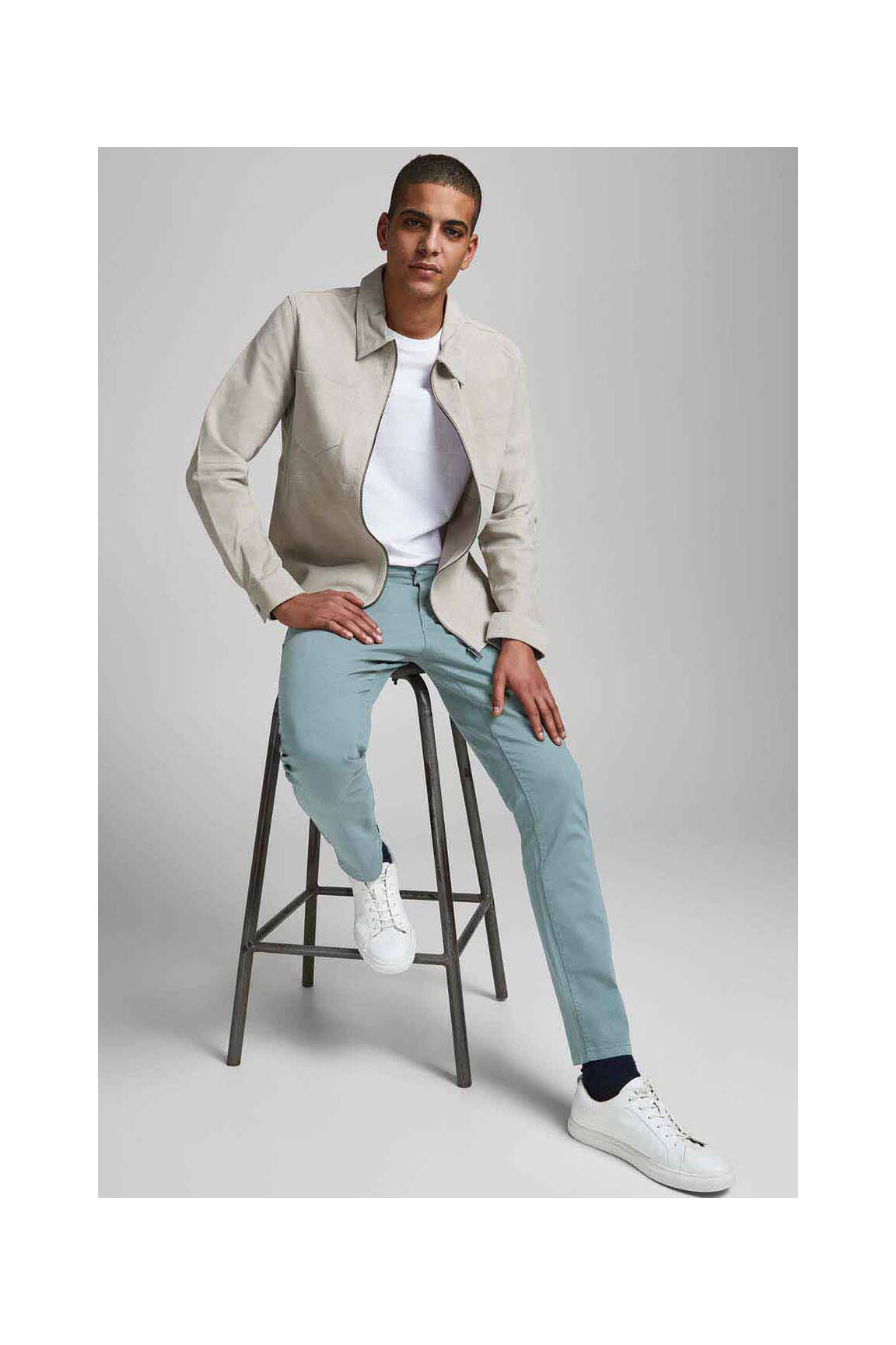 Chino kelnė mėlyna JACK & JONES vyras