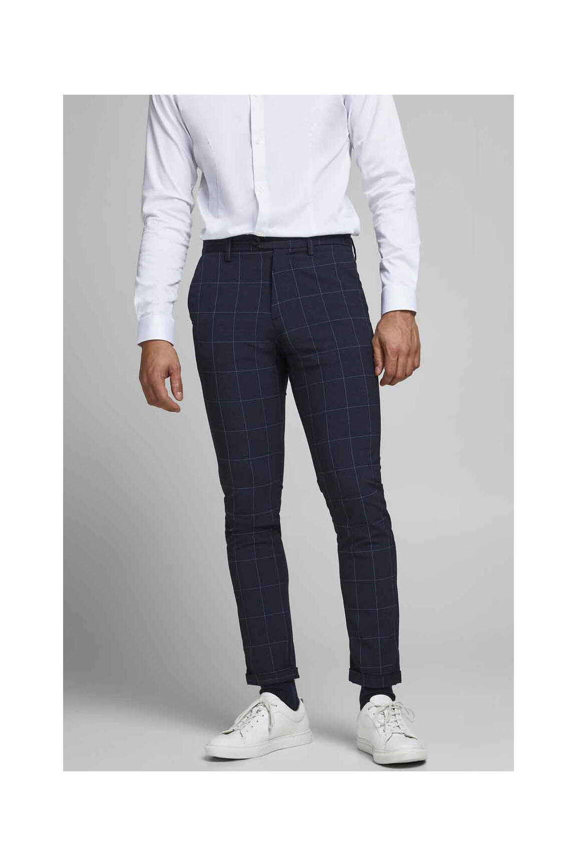 Chino kelnė mėlyna JACK & JONES vyras
