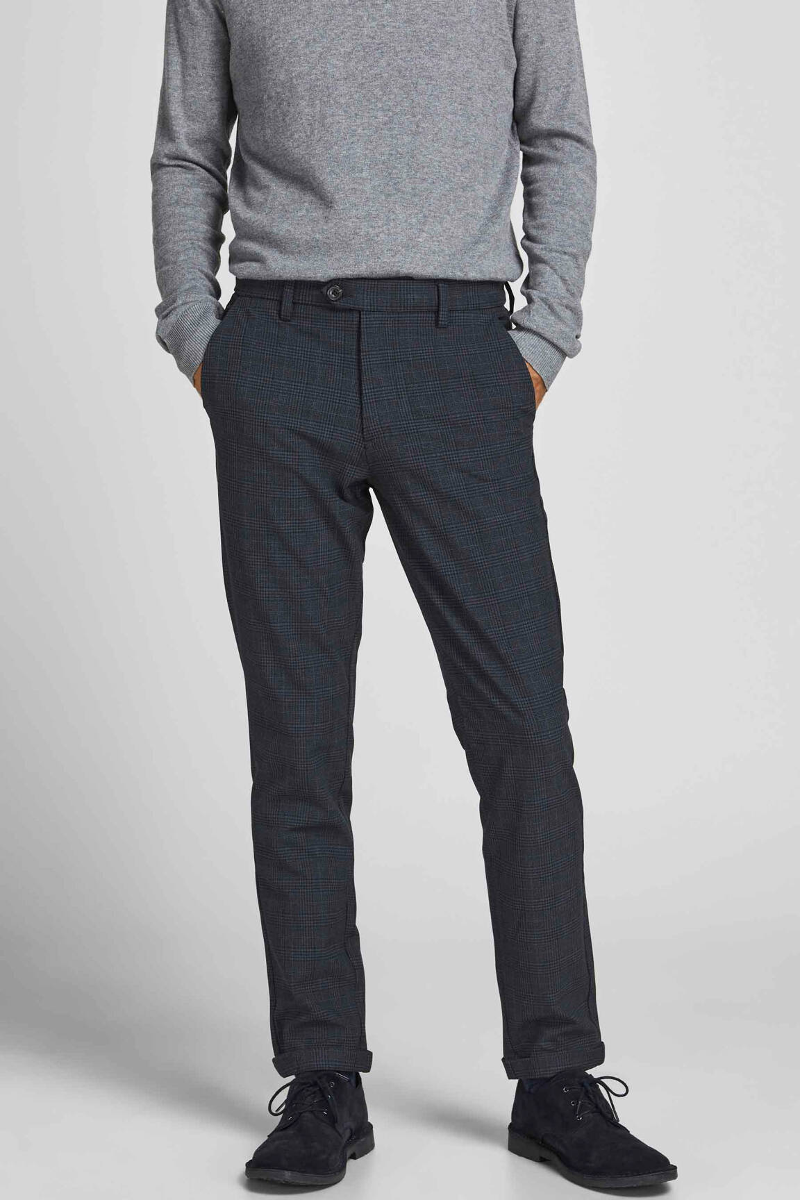 Chino kelnė mėlyna JACK & JONES vyras