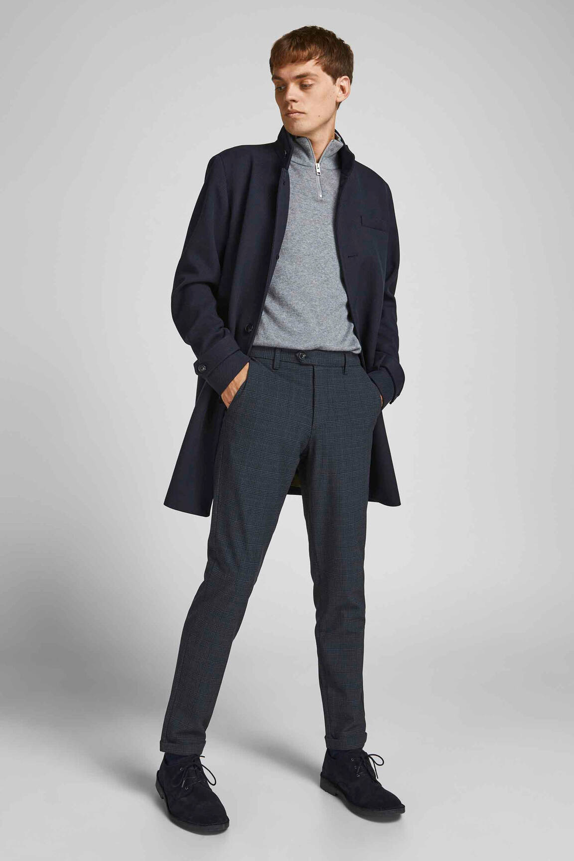Chino kelnė mėlyna JACK & JONES vyras