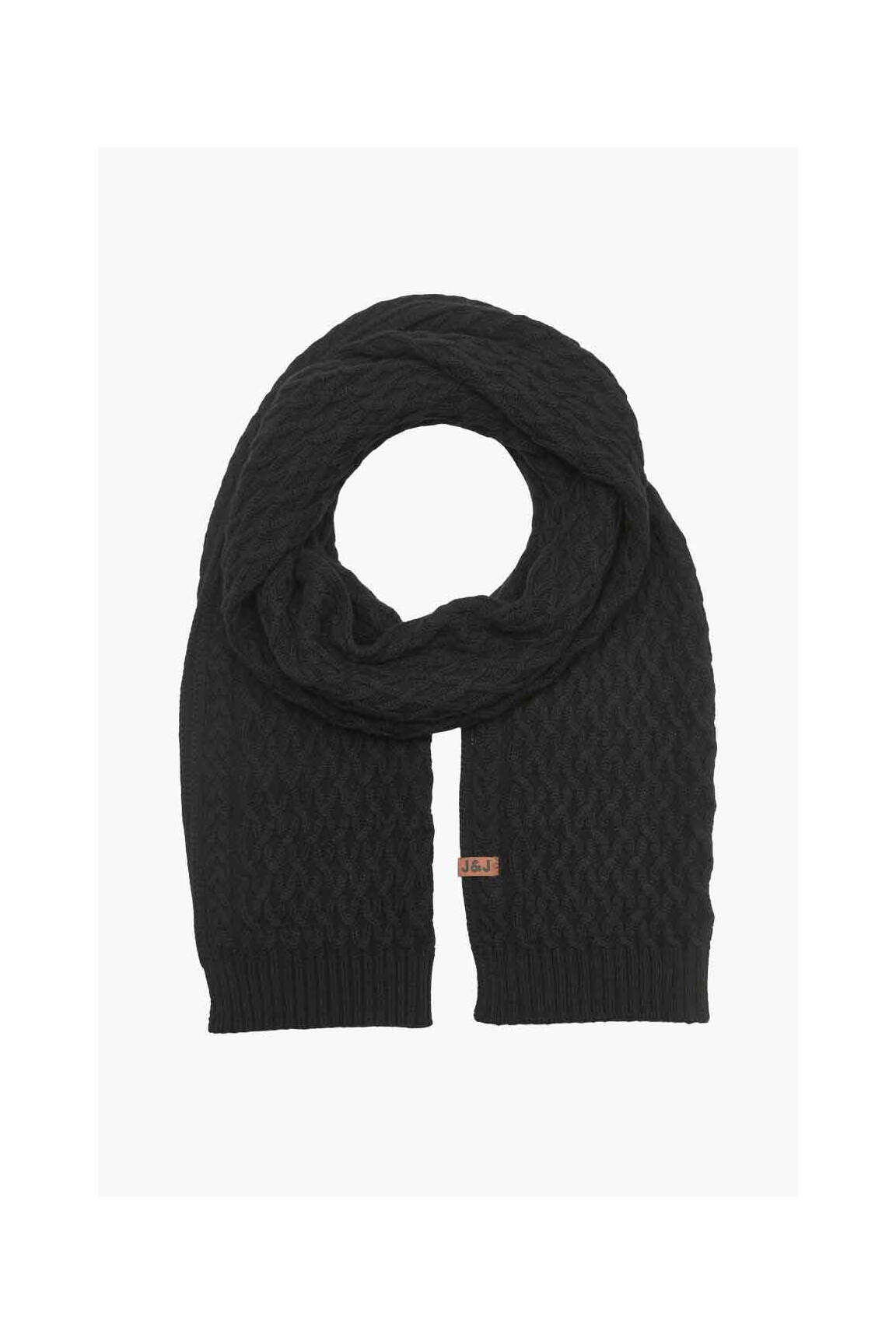 Šalikas juodas JACK & JONES vyras