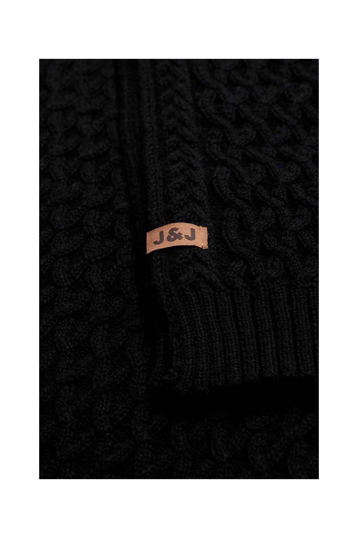 Šalikas juodas JACK & JONES vyras