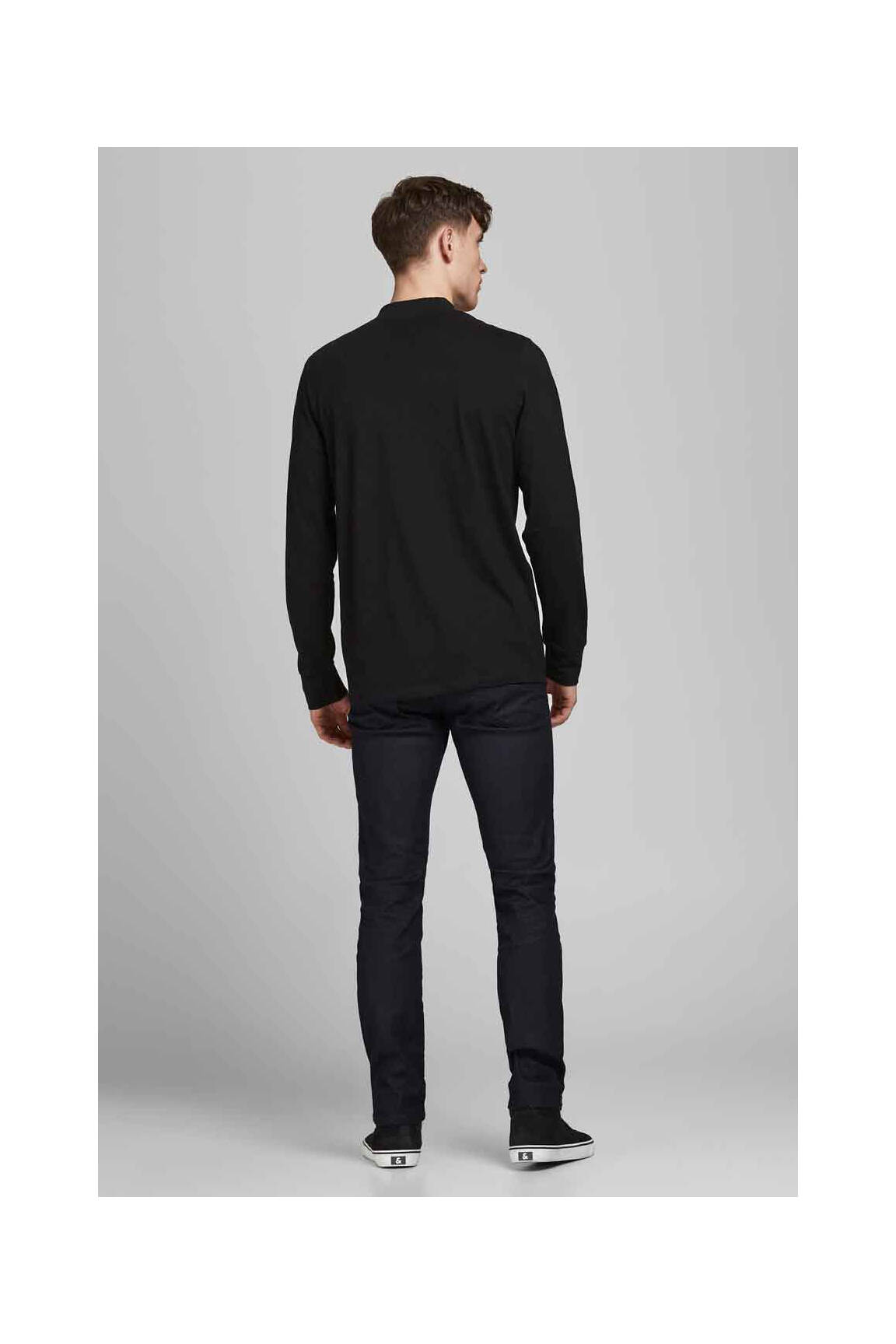 Lieknos džinsai juodas JACK & JONES vyras