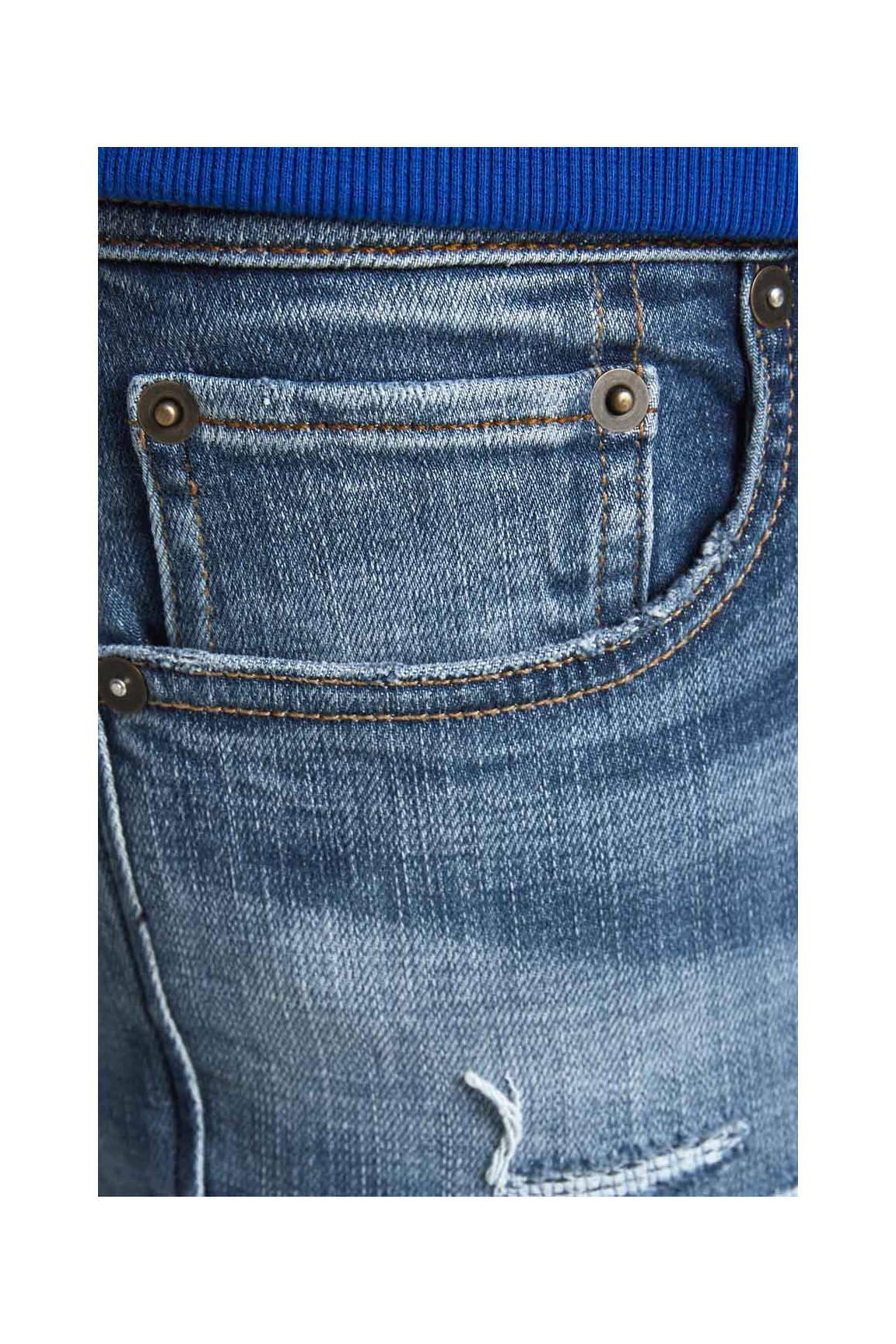 Lieknos džinsai mėlyna JACK & JONES vyras