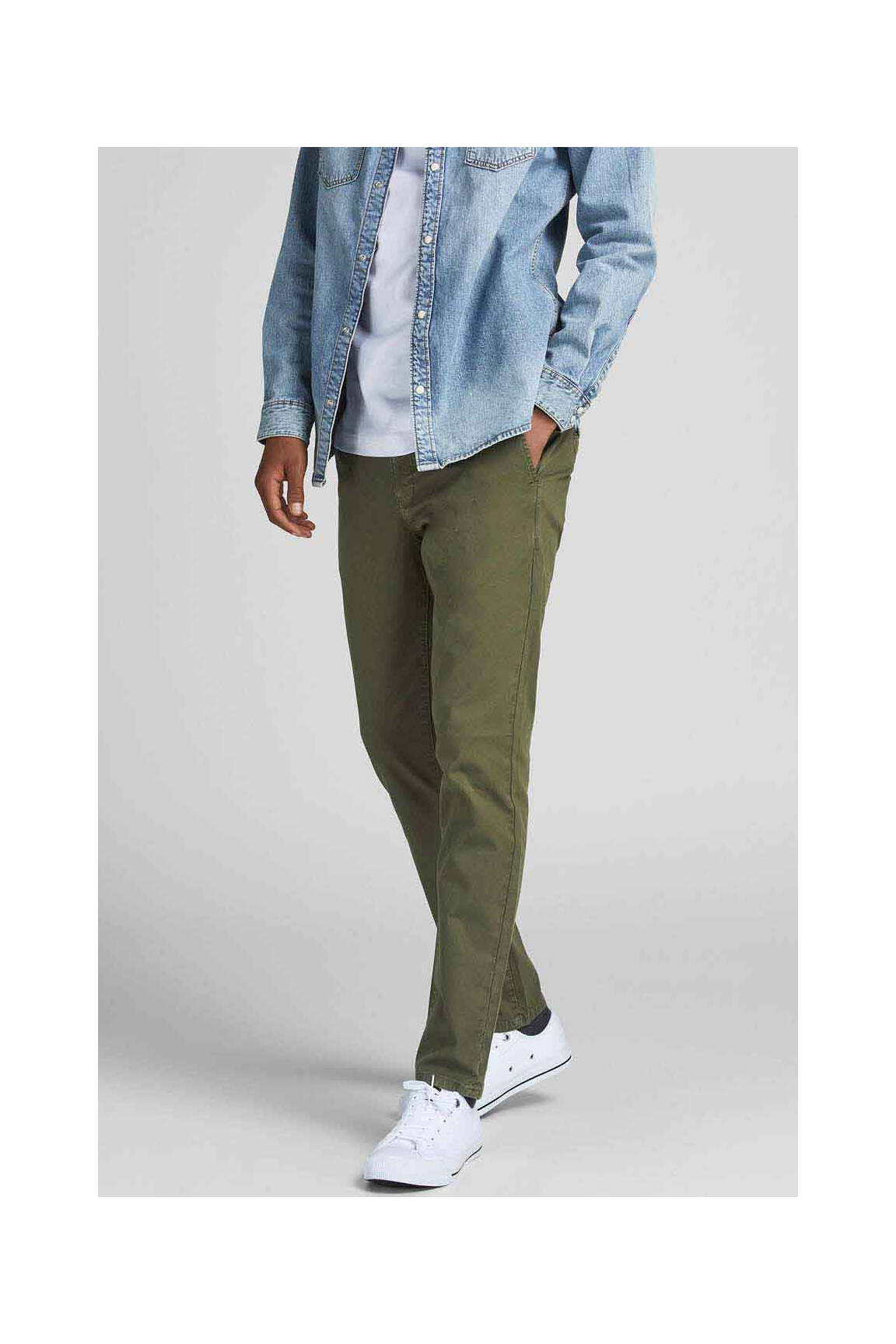 Chino kelnė žalias JACK & JONES vyras