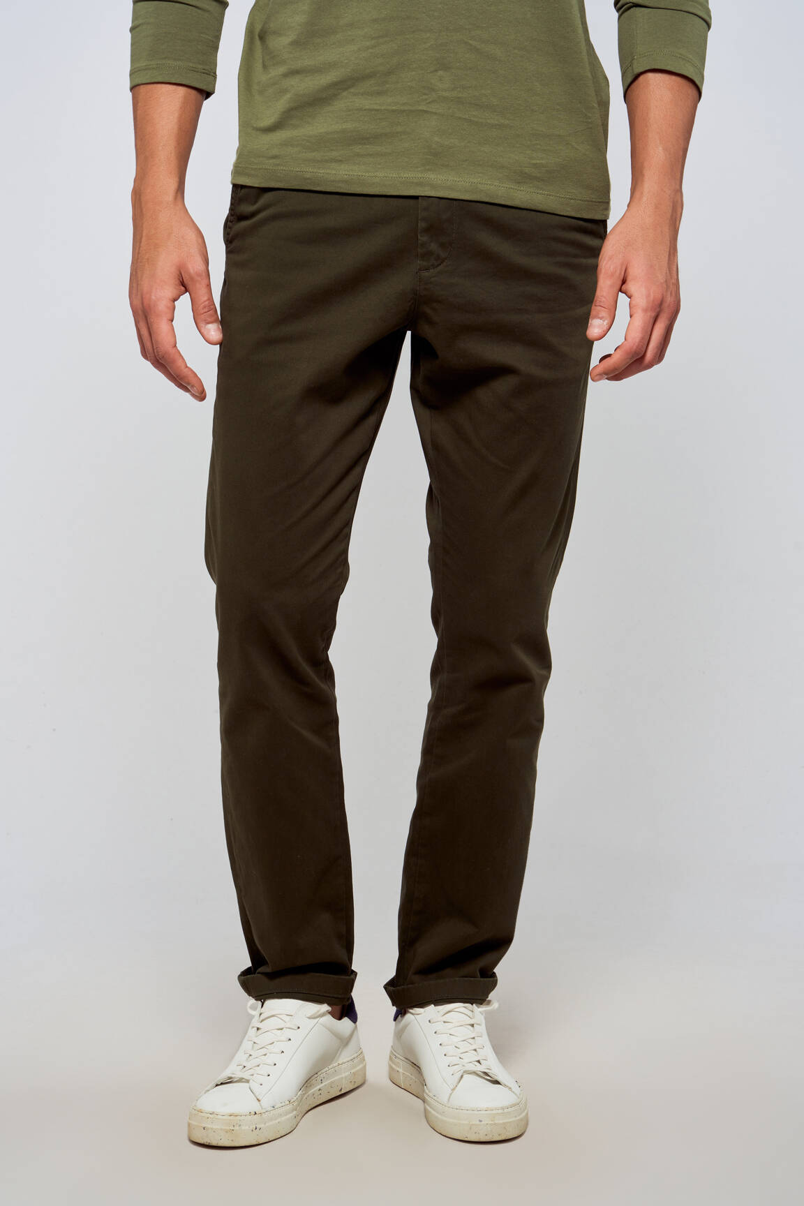Chino kelnė žalias JACK & JONES vyras
