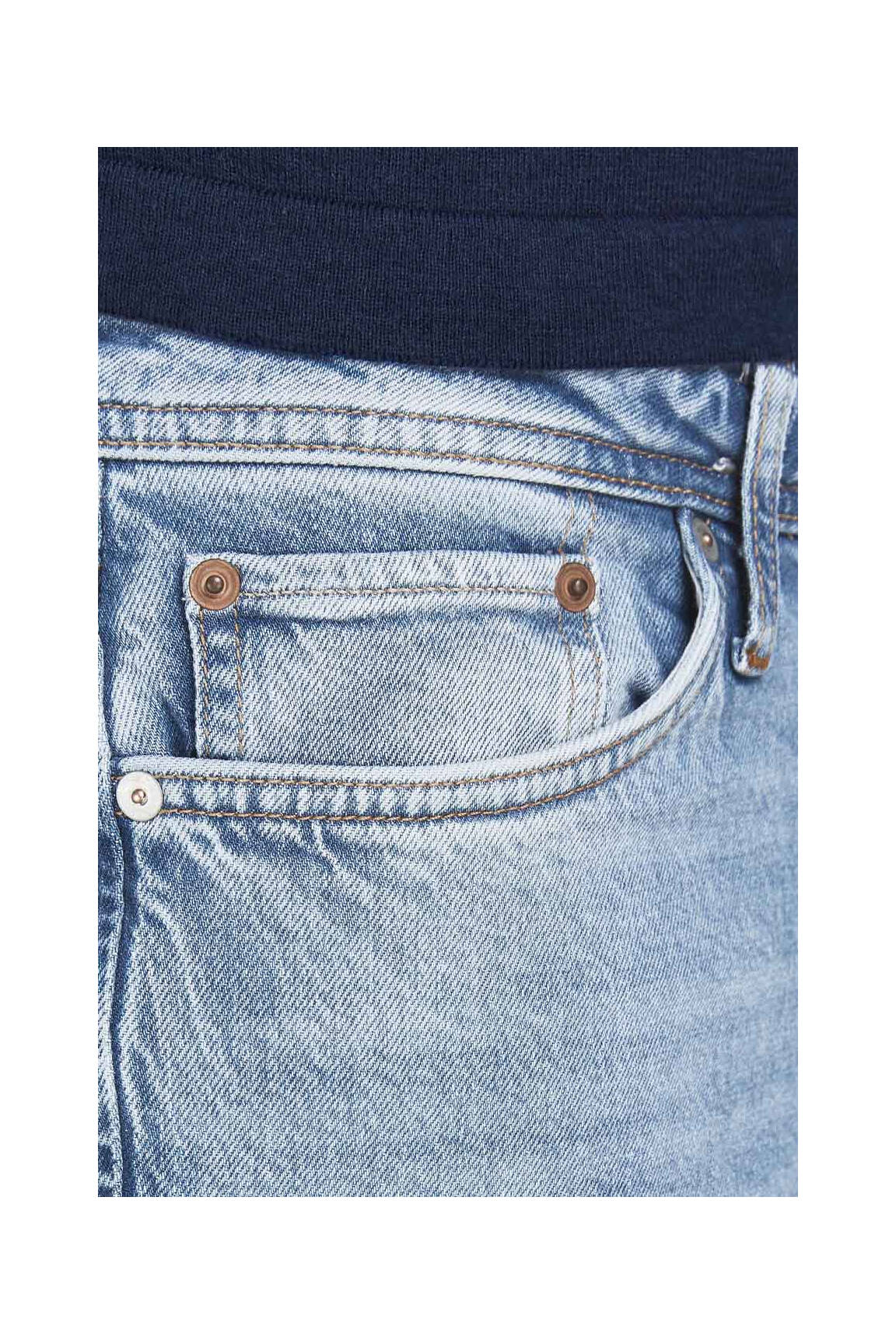 Lieknos džinsai mėlyna JACK & JONES vyras