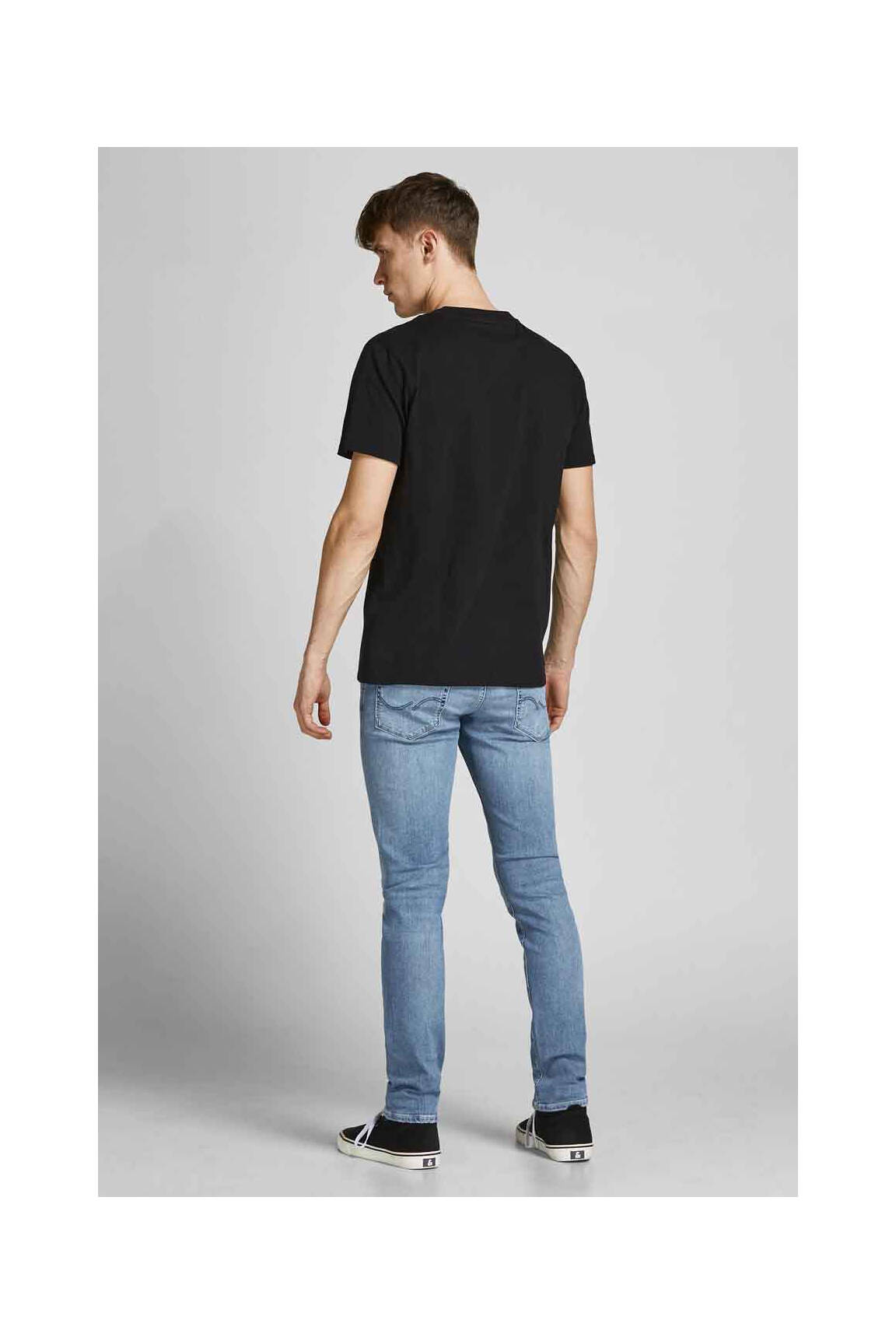 Lieknos džinsai mėlyna JACK & JONES vyras